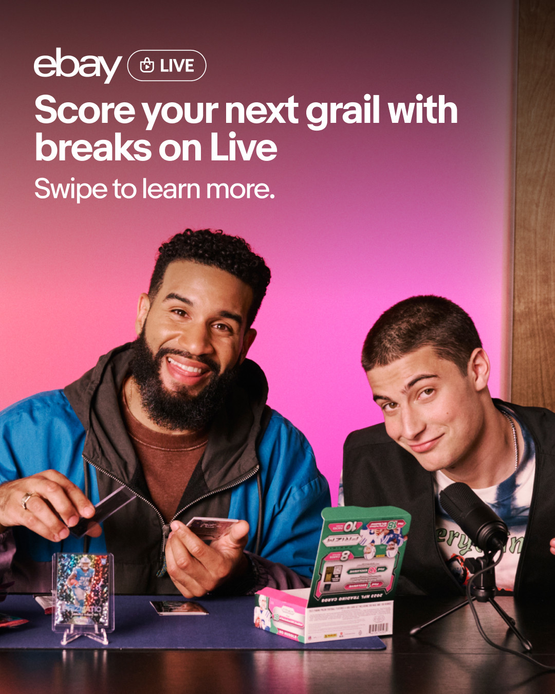 eBay Canada Facebook ad: Pull your next big hit in real-time with…