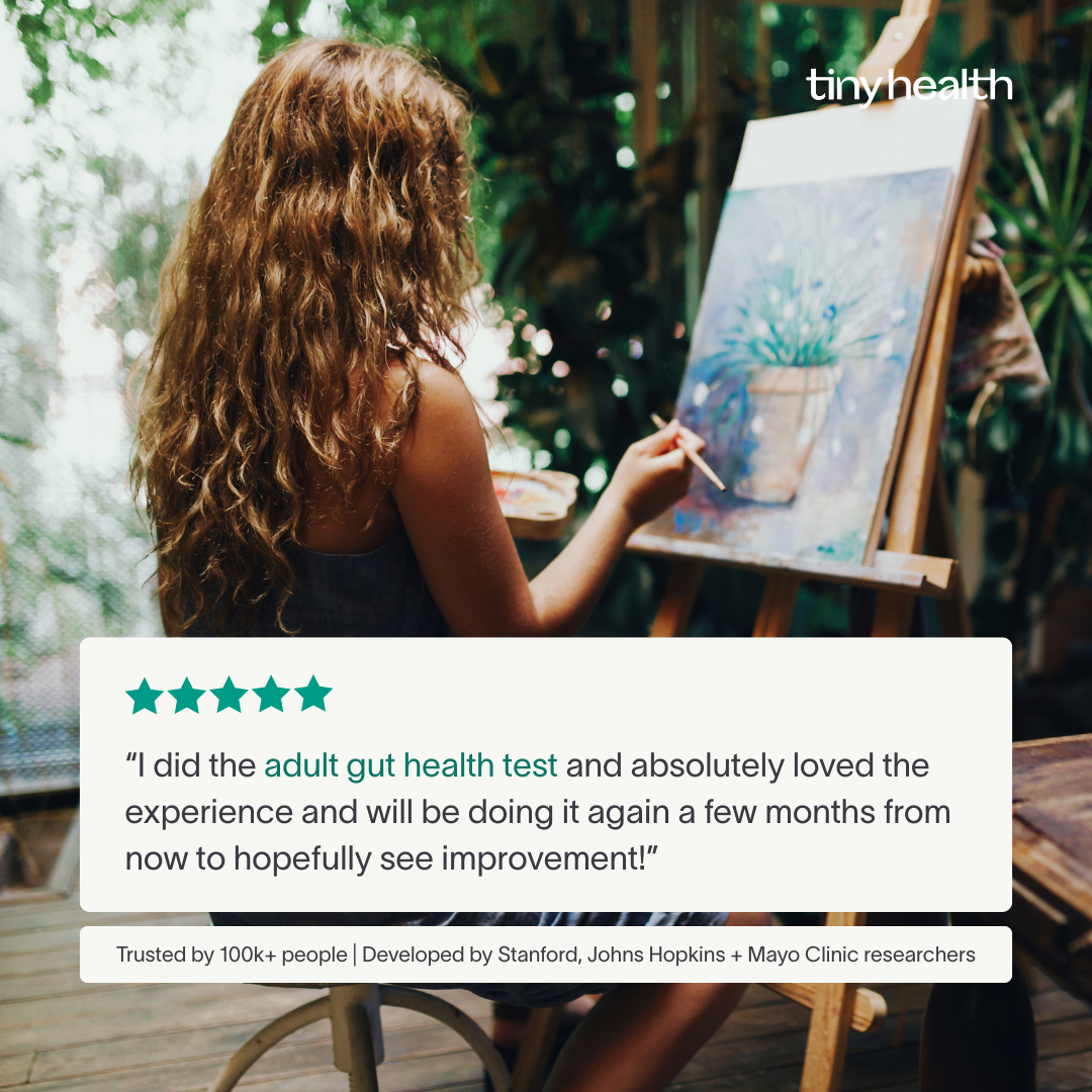 TinyHealth Facebook ad