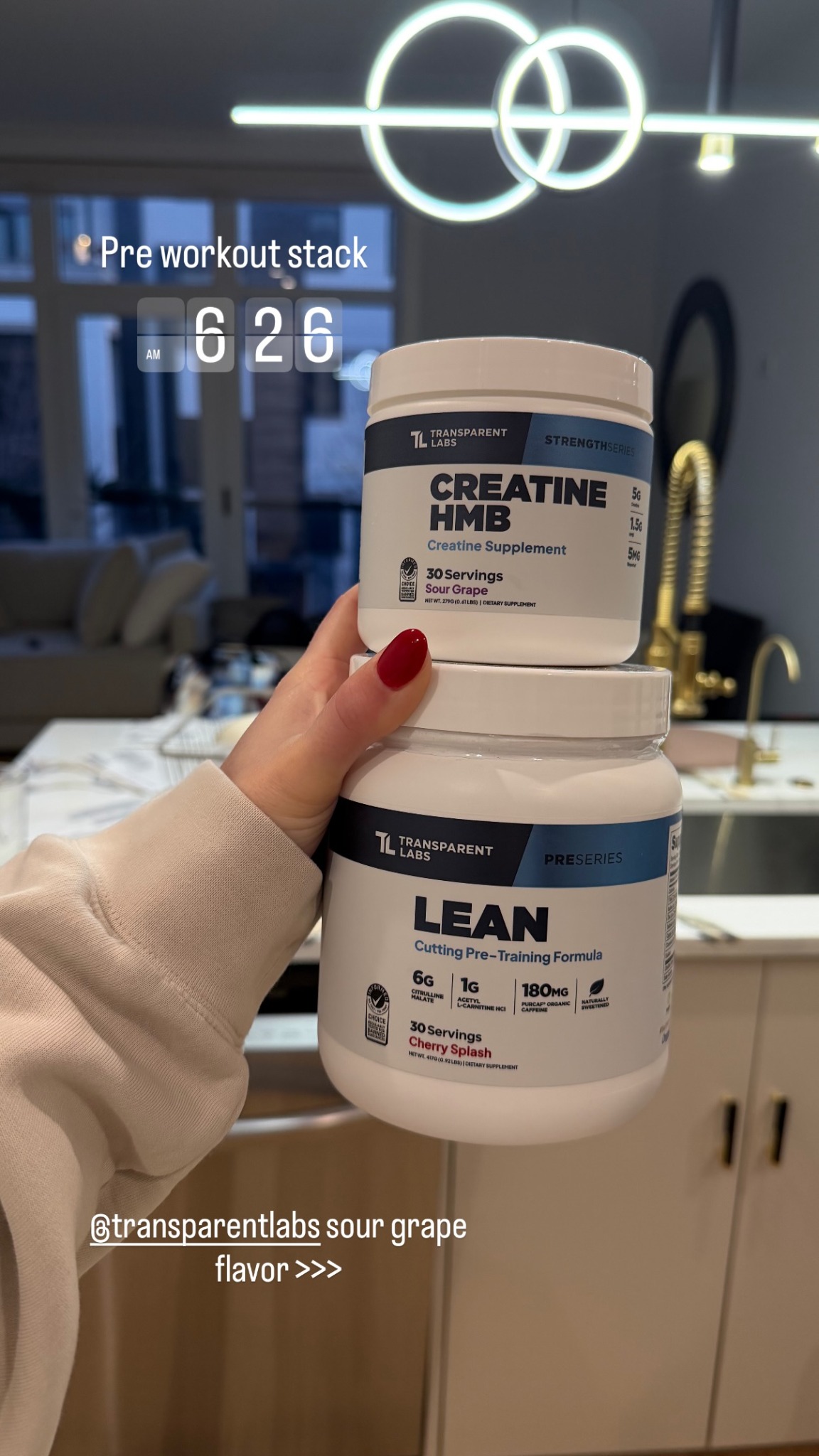 Transparent Labs Facebook ad