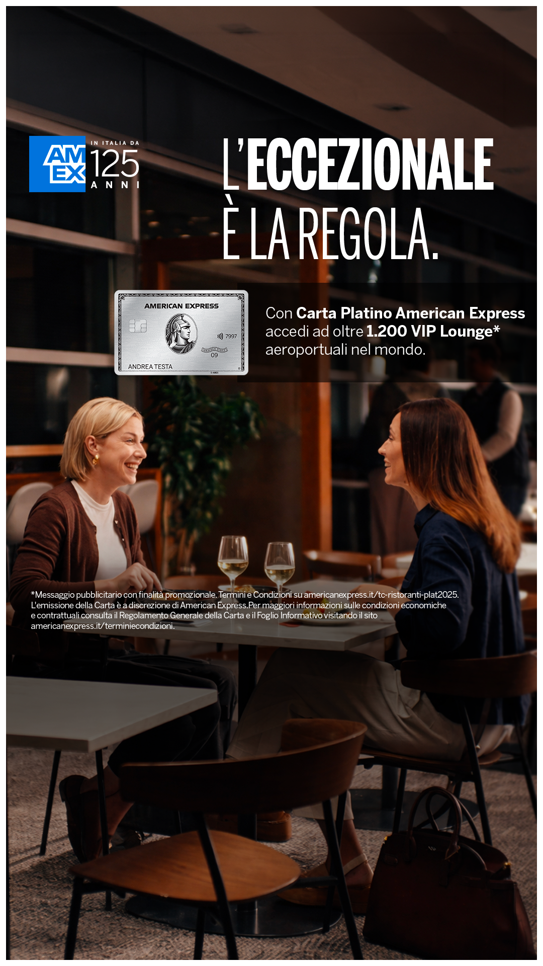 American Express Facebook ad