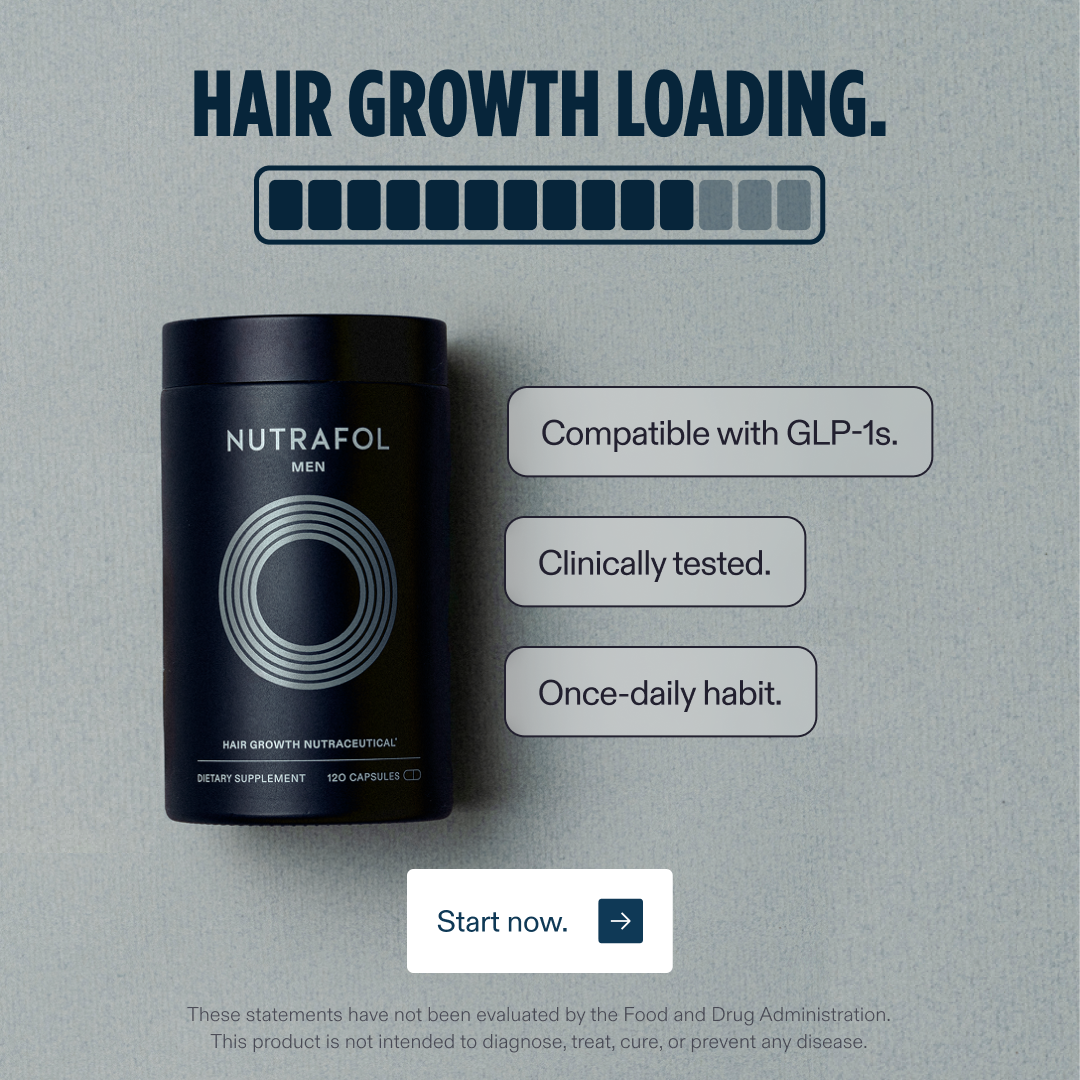 Nutrafol Men Facebook ad