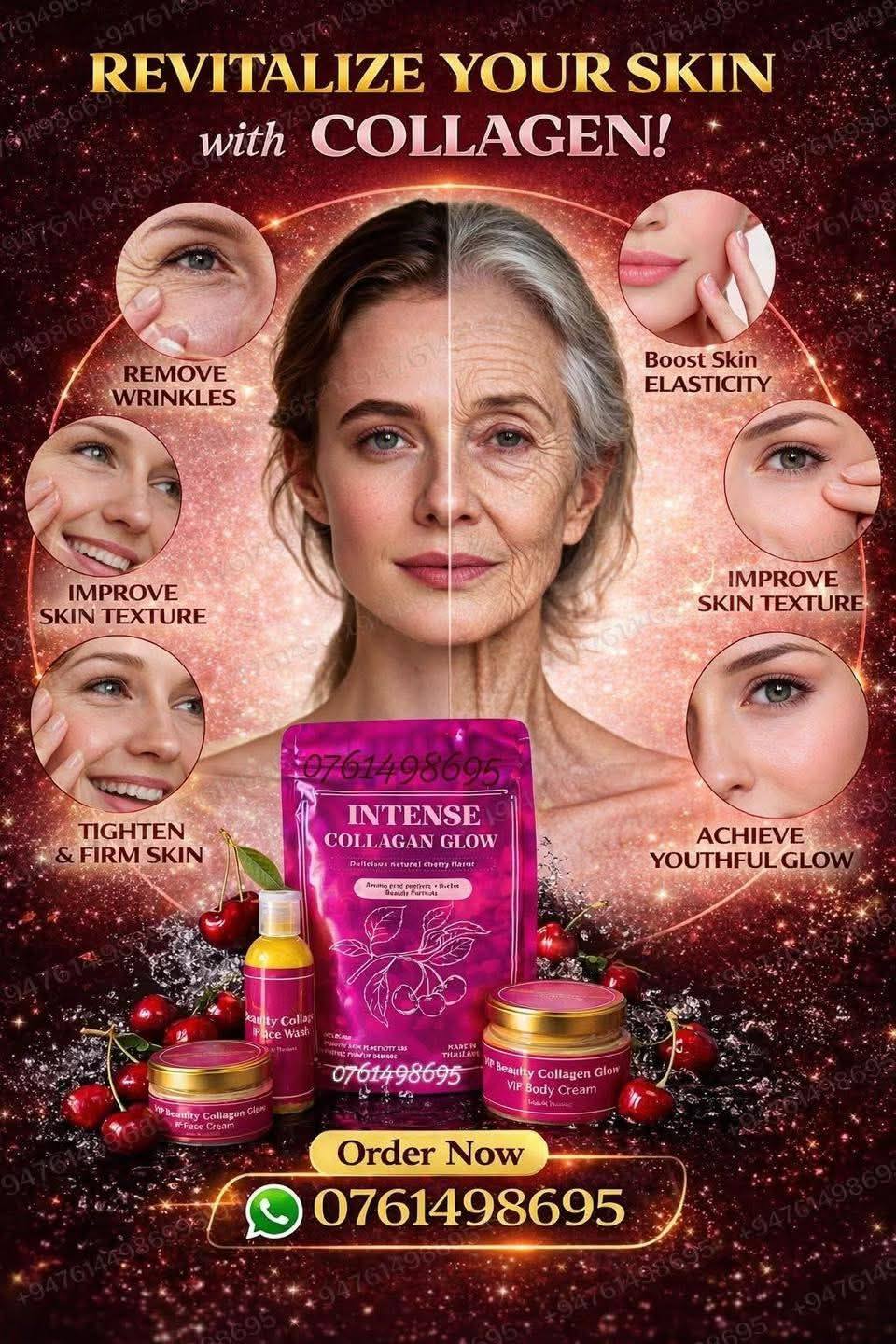 I white cosmetics by Ayeshi. Facebook ad: I WHITE Intense Glow Pack