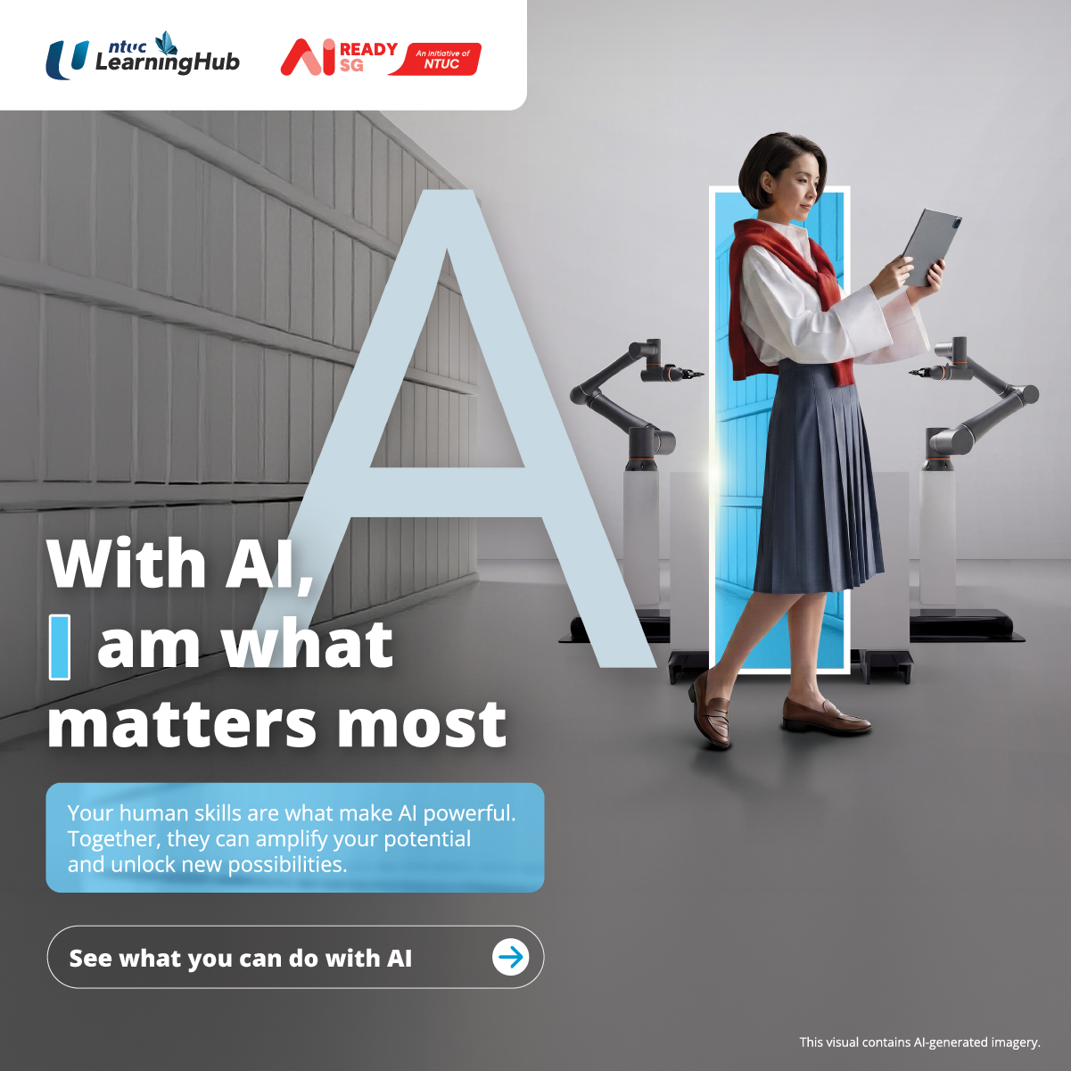 NTUC LearningHub Facebook ad from Aug 17, 2026