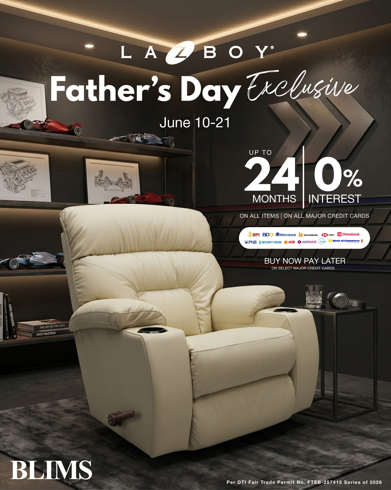BLIMS Fine Furniture Facebook ad