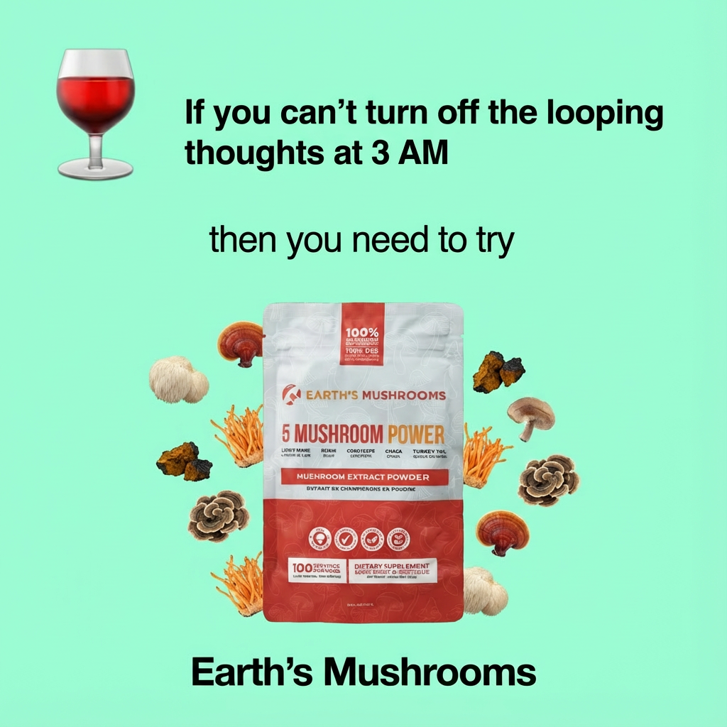 Earth's Mushrooms Facebook ad
