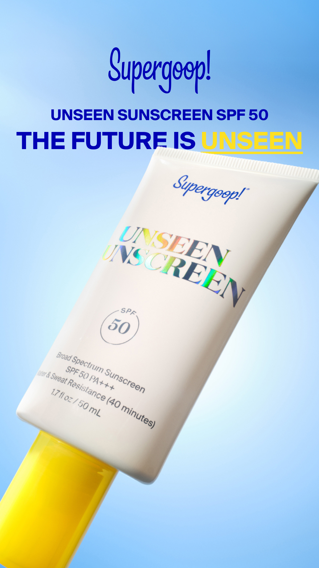 Supergoop Facebook ad