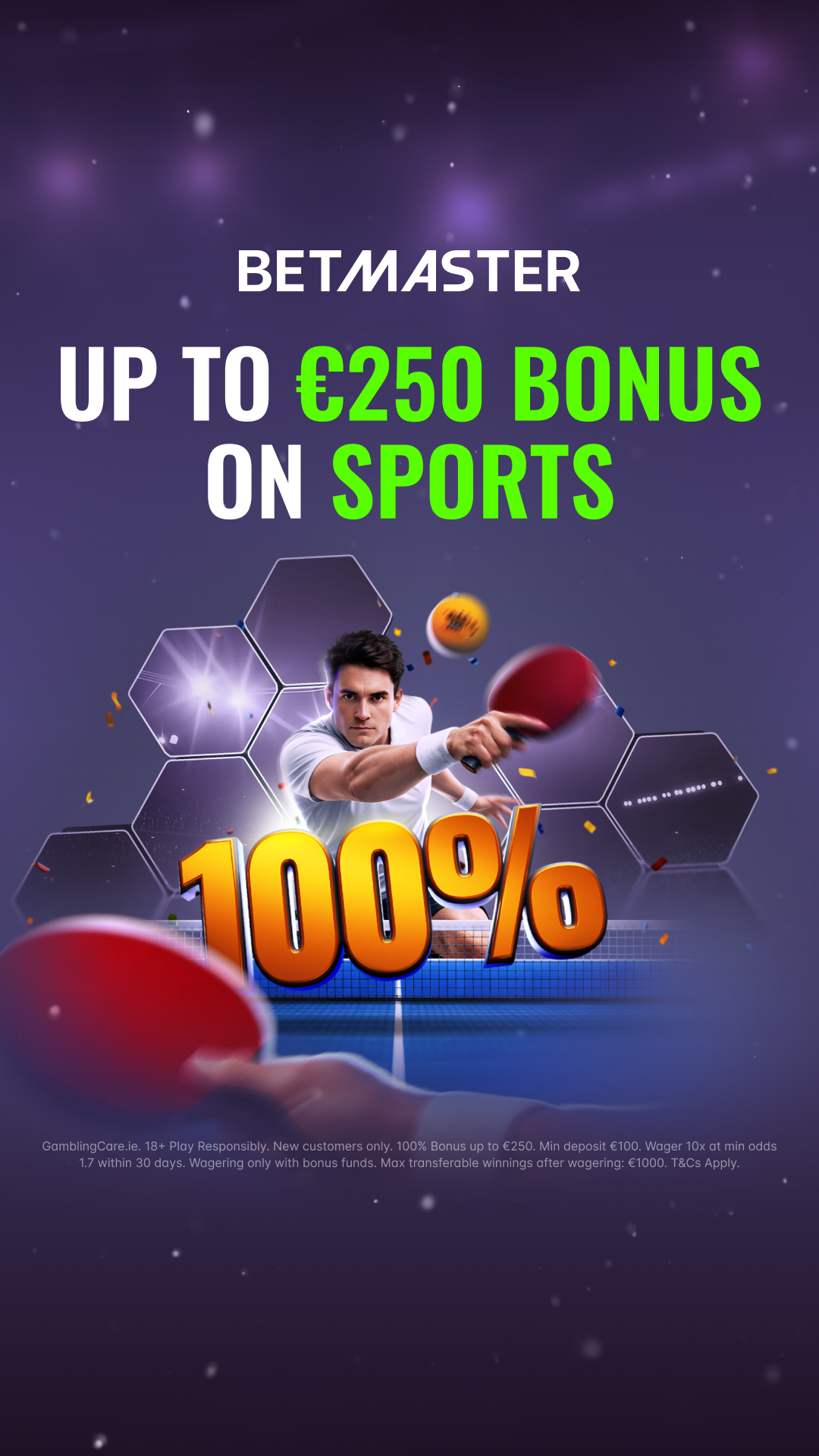 Betmaster Ireland Facebook ad