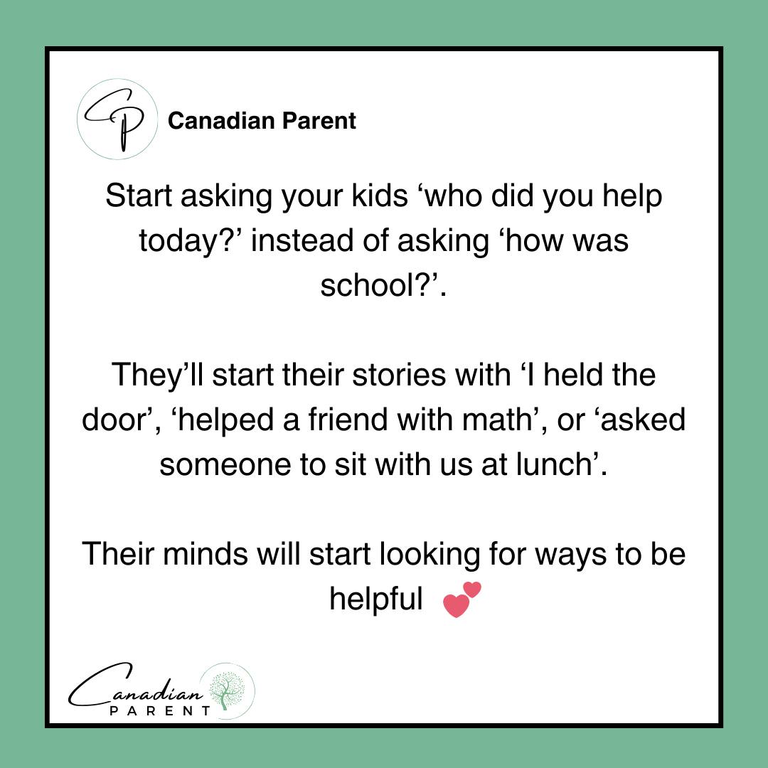 Canadian Parent Facebook ad