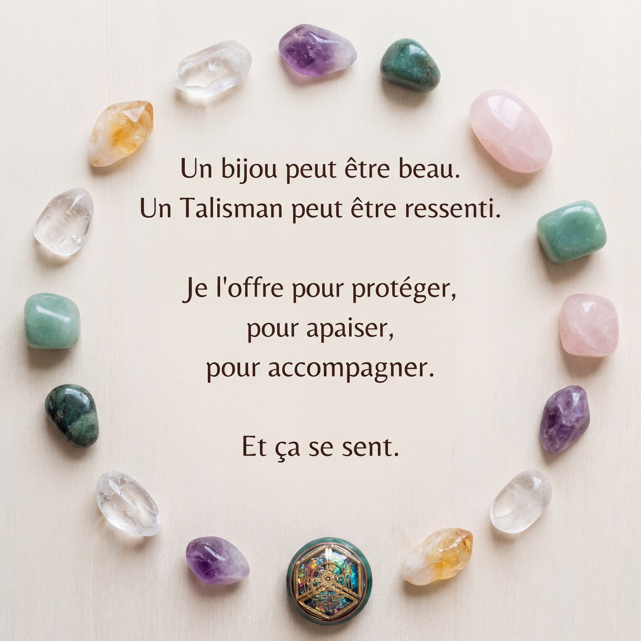 Boutique Namasté - Lithothérapie & Zen Attitude Facebook ad