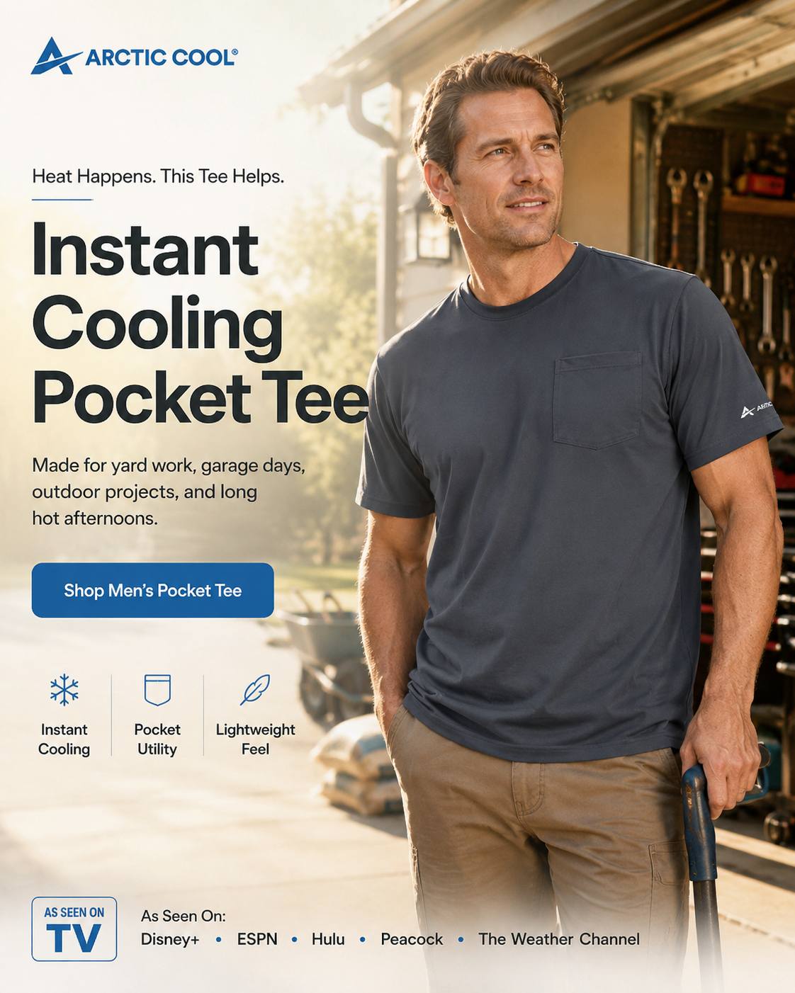 Arctic Cool Facebook ad