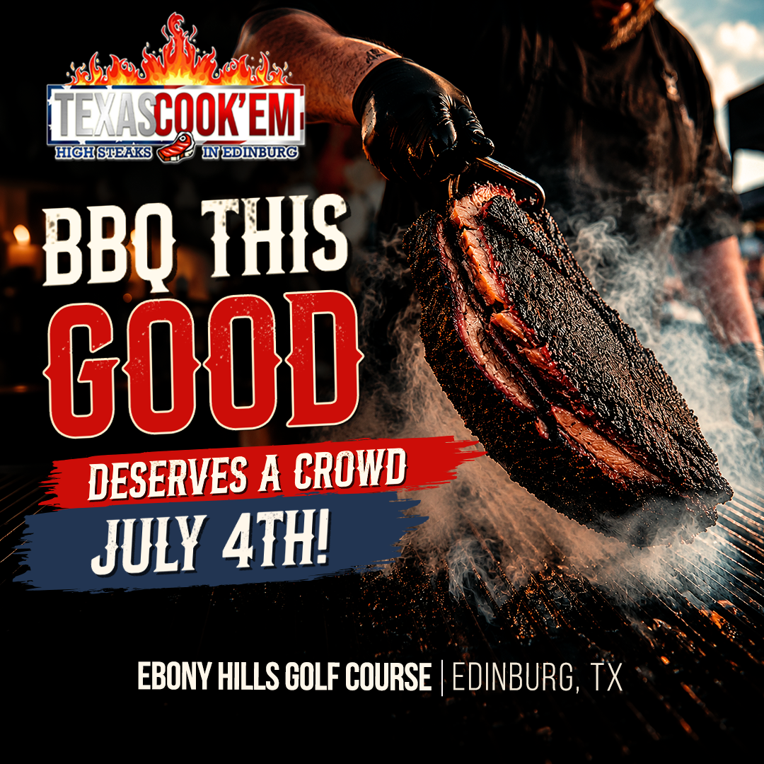 Texas Cook'em: High Steaks in Edinburg Facebook ad: The Smoke Hits You Before You See It.