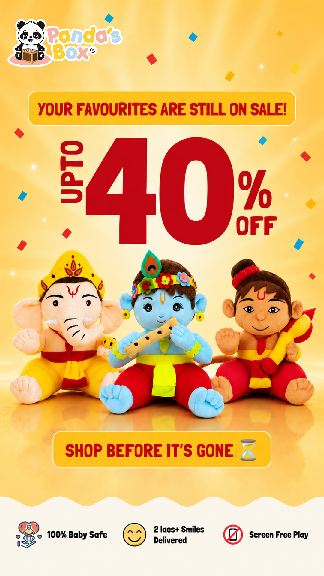 Panda's Box Facebook ad