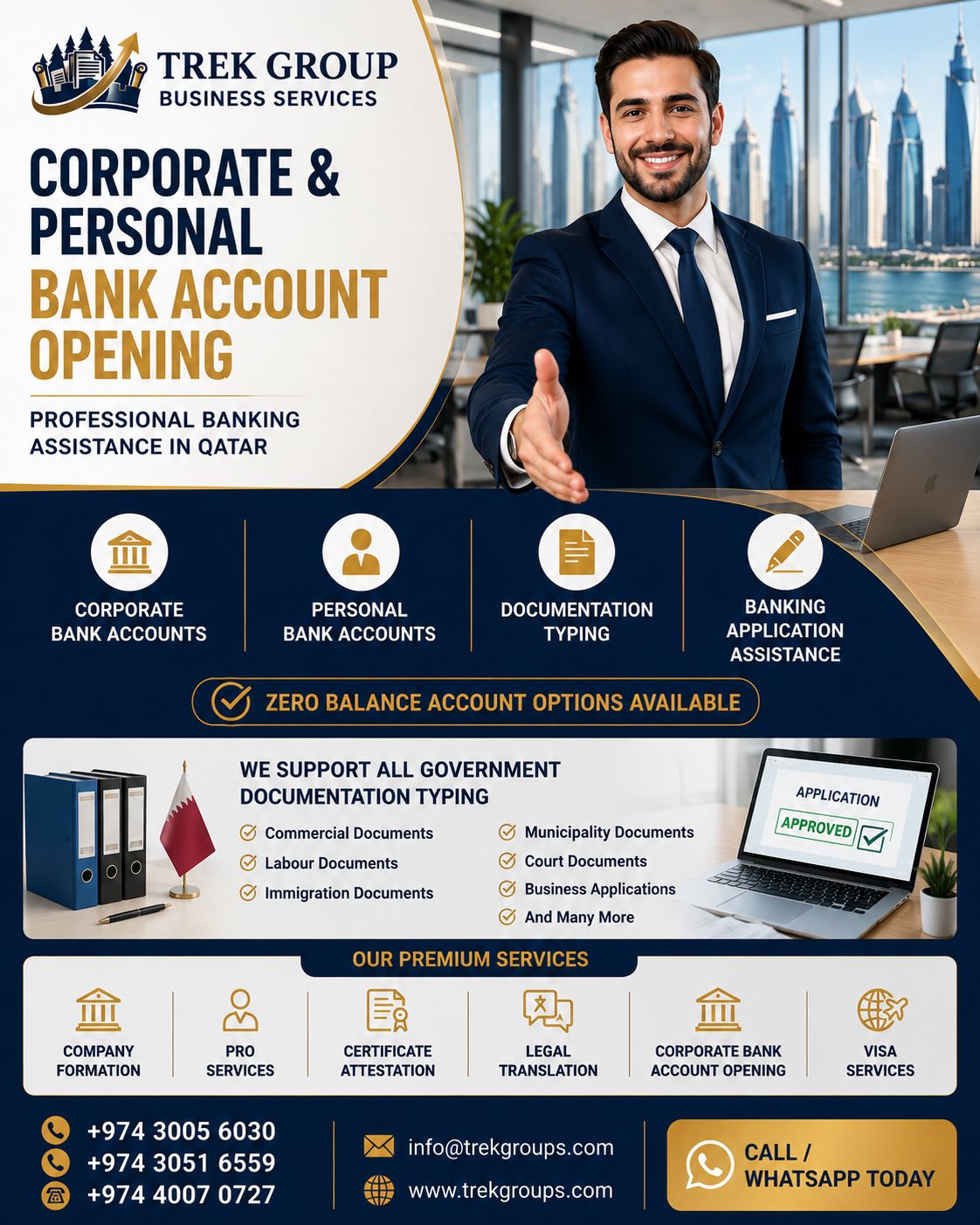 TREK GROUP Business Services Facebook ad