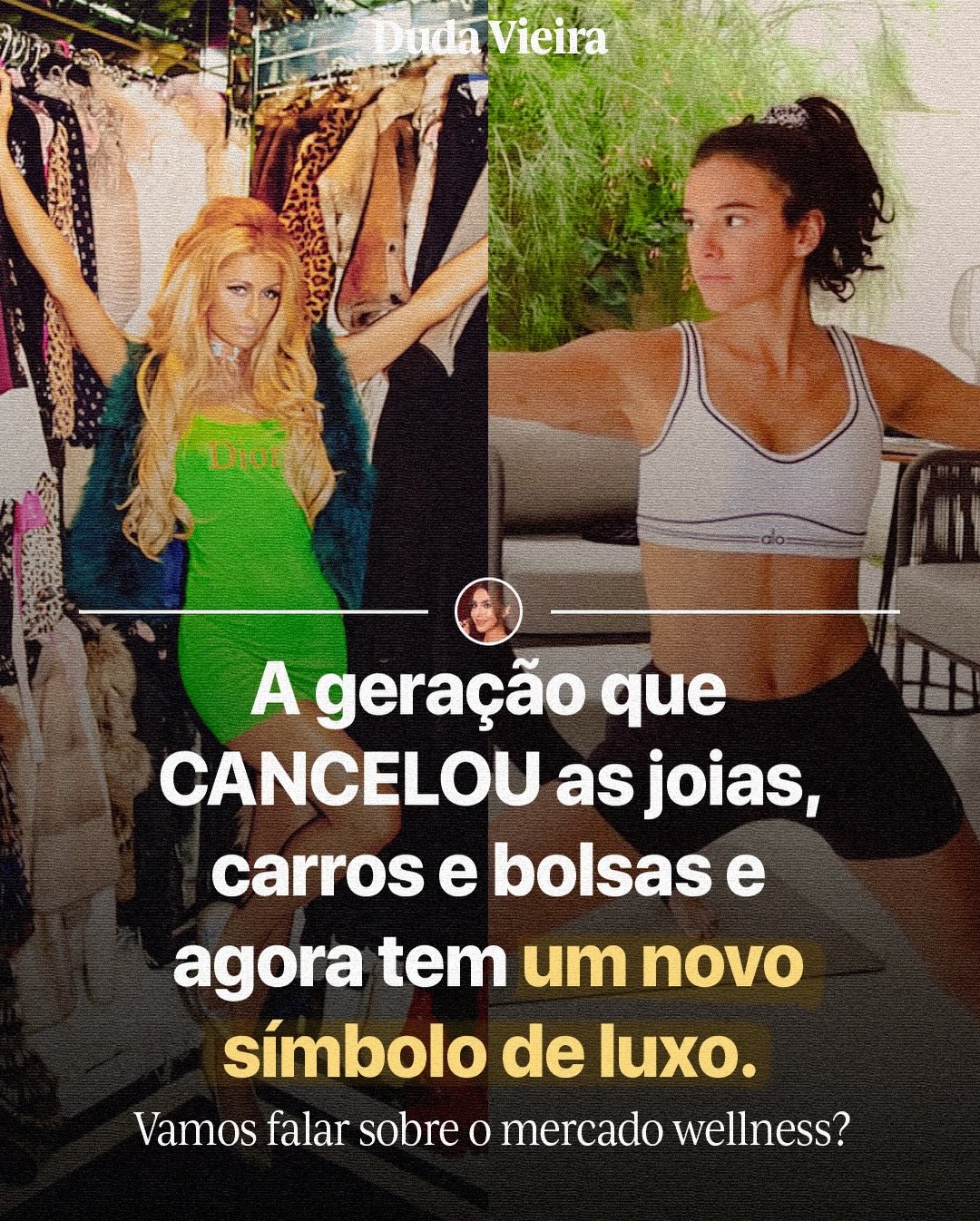 Maria Eduarda Vieira Facebook ad: WELLNESS: o mercado que MAIS CRESCE na atualidade