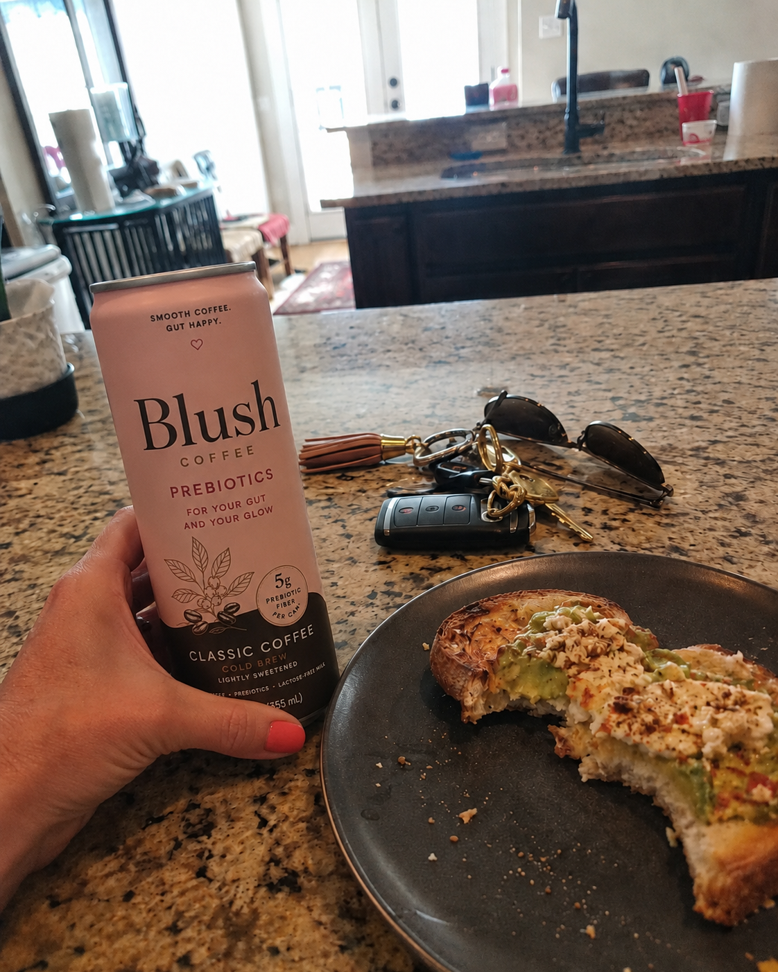 Blush Coffee Facebook ad: Read this if coffee hurts your stomach