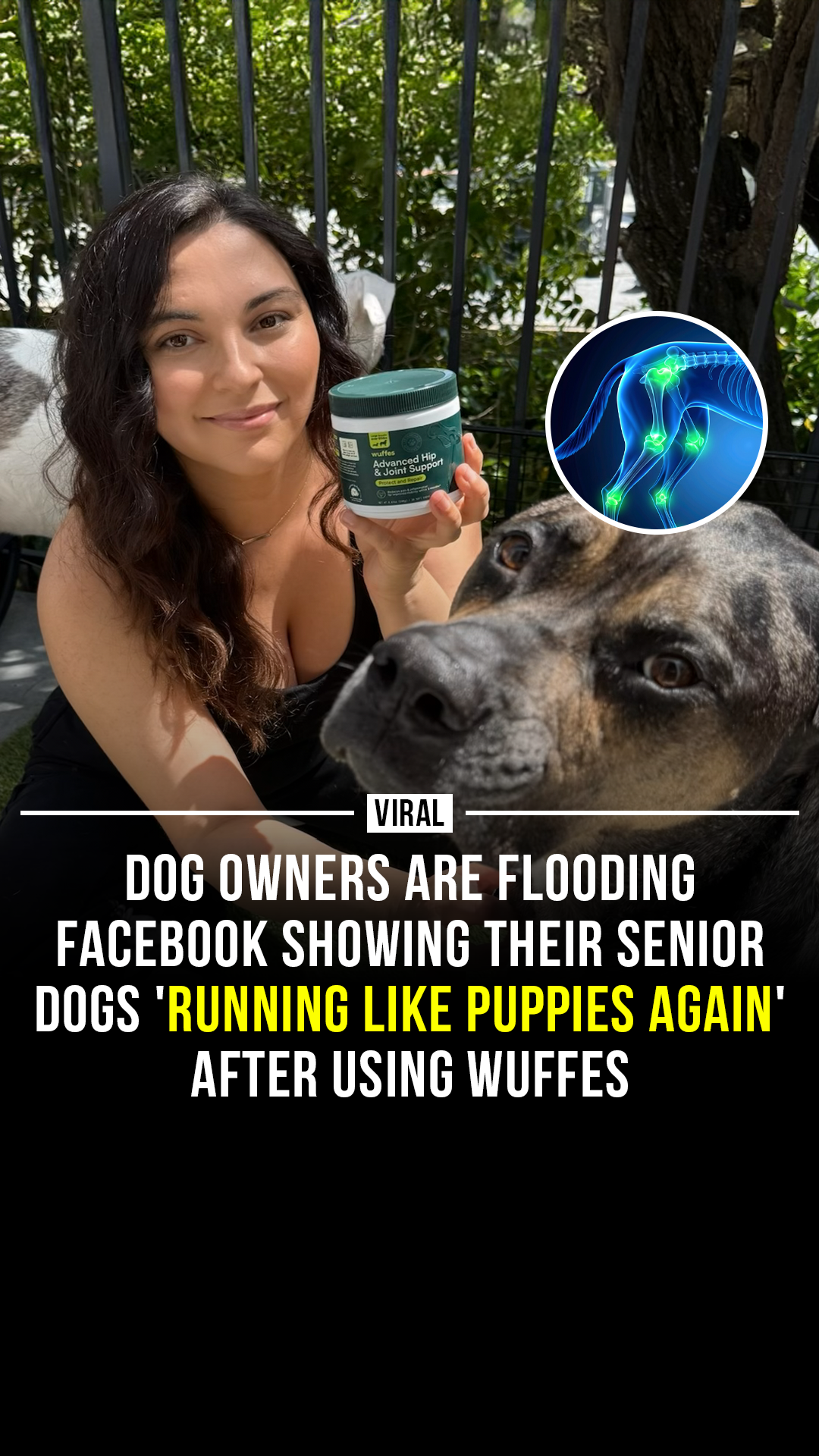 Wuffes Facebook ad
