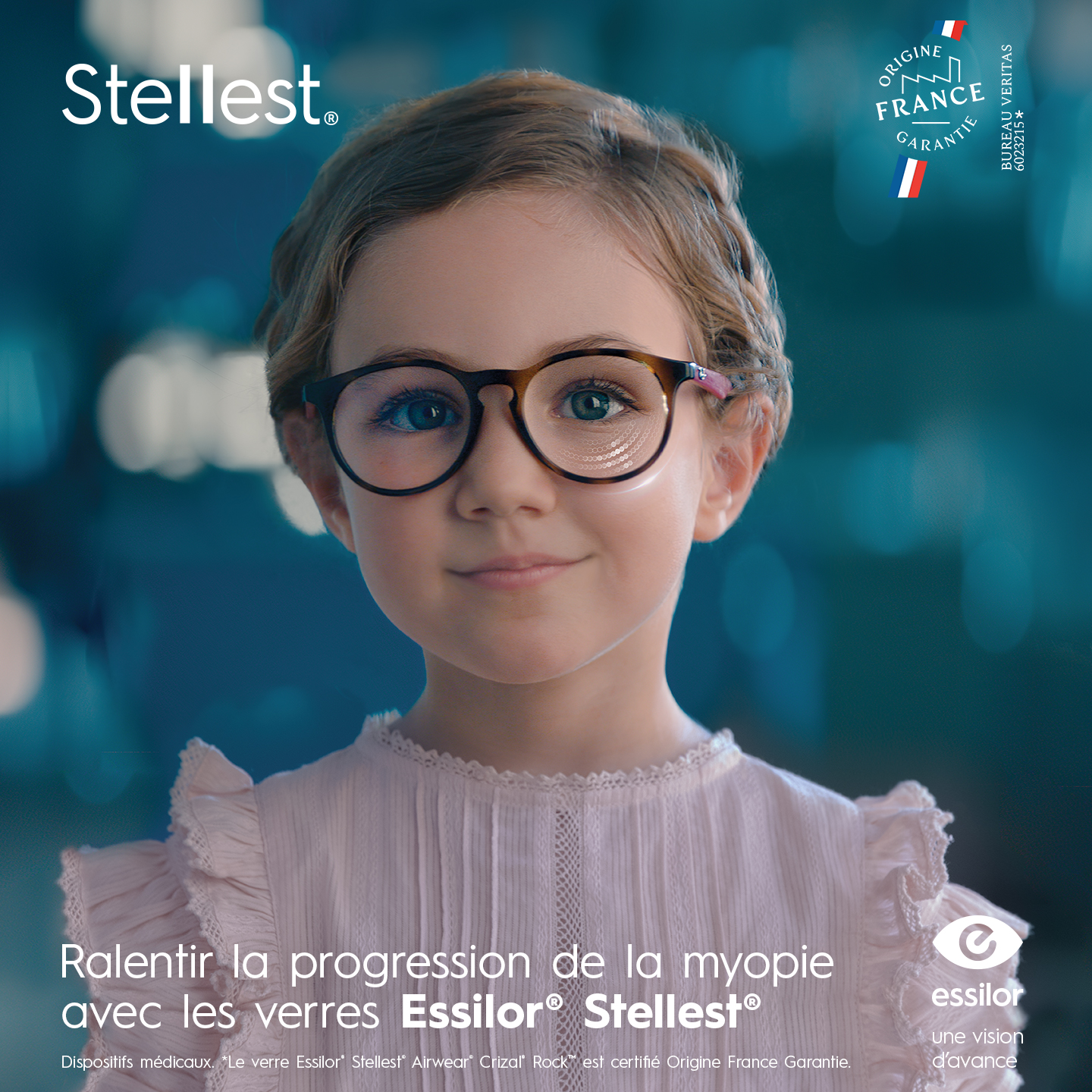 Essilor Facebook ad: Faites plus que corriger la myopie de votre…