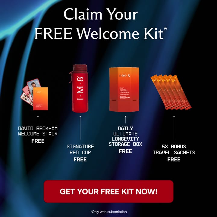 IM8 Facebook ad: Longevity Starts at the Cellular Level