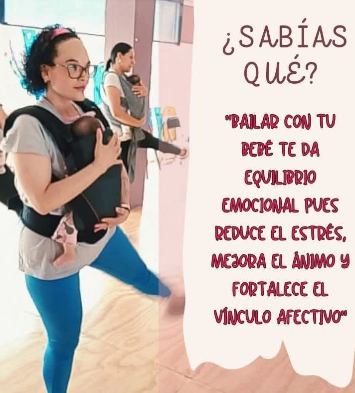 DanzApego Zacatecas Facebook ad: Danza con bebé, porteo ergonómico, crianza con apego…