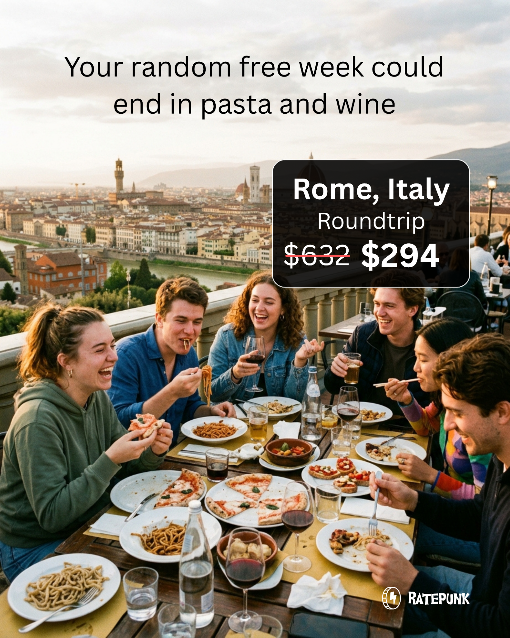 RatePunk Facebook ad