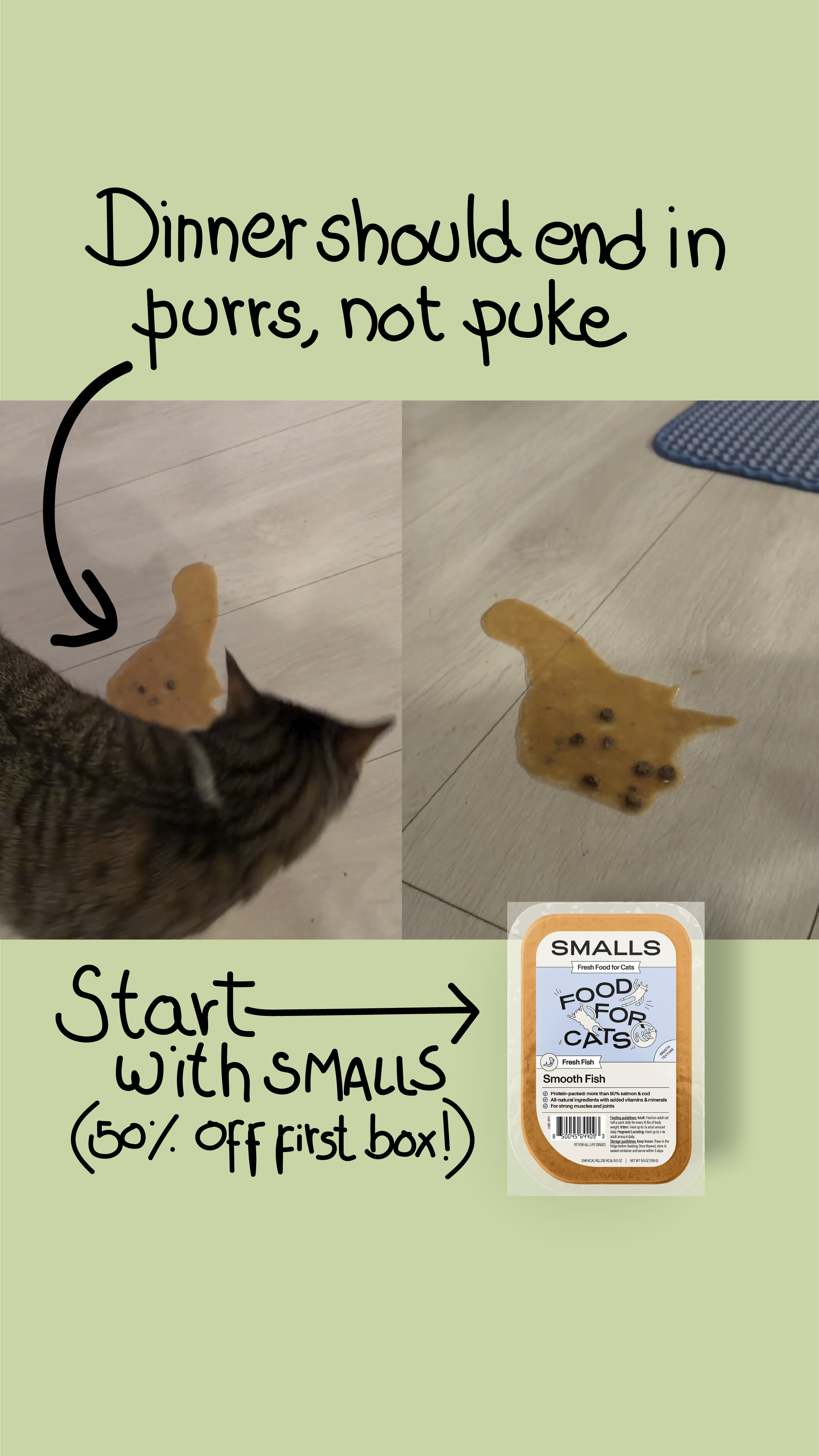 Smalls Facebook ad