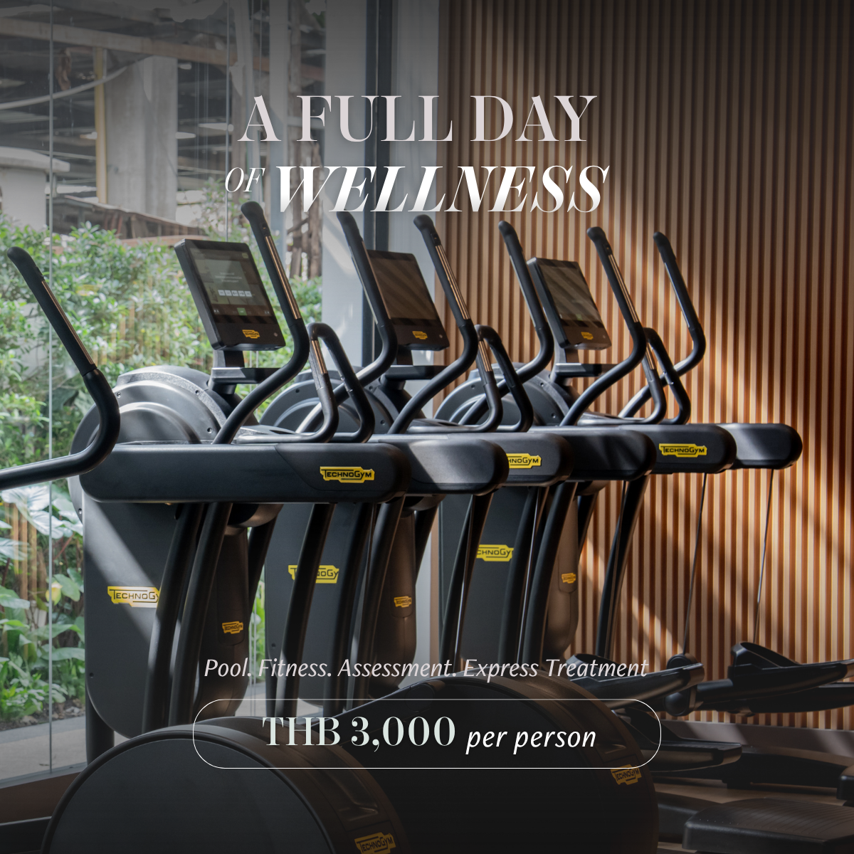 Anantara Wellness Riverside Facebook ad: A full day of wellness for THB 3,000.