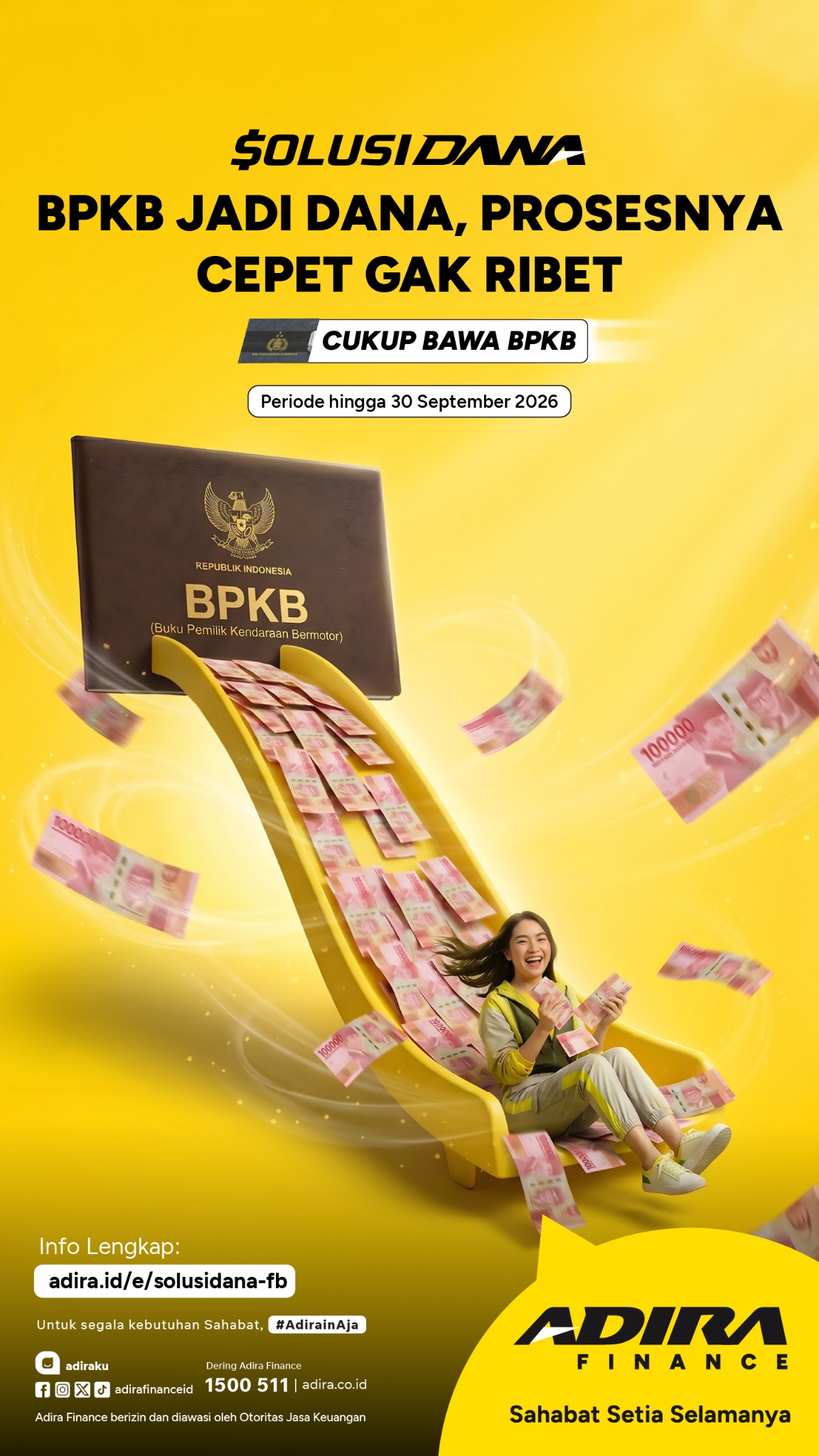 Adira Finance Facebook ad from Jul 21, 2026