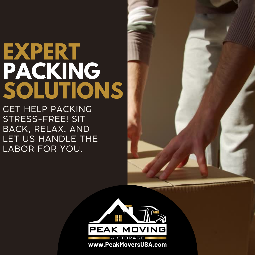 Peak Moving and Storage, LLC Facebook ad