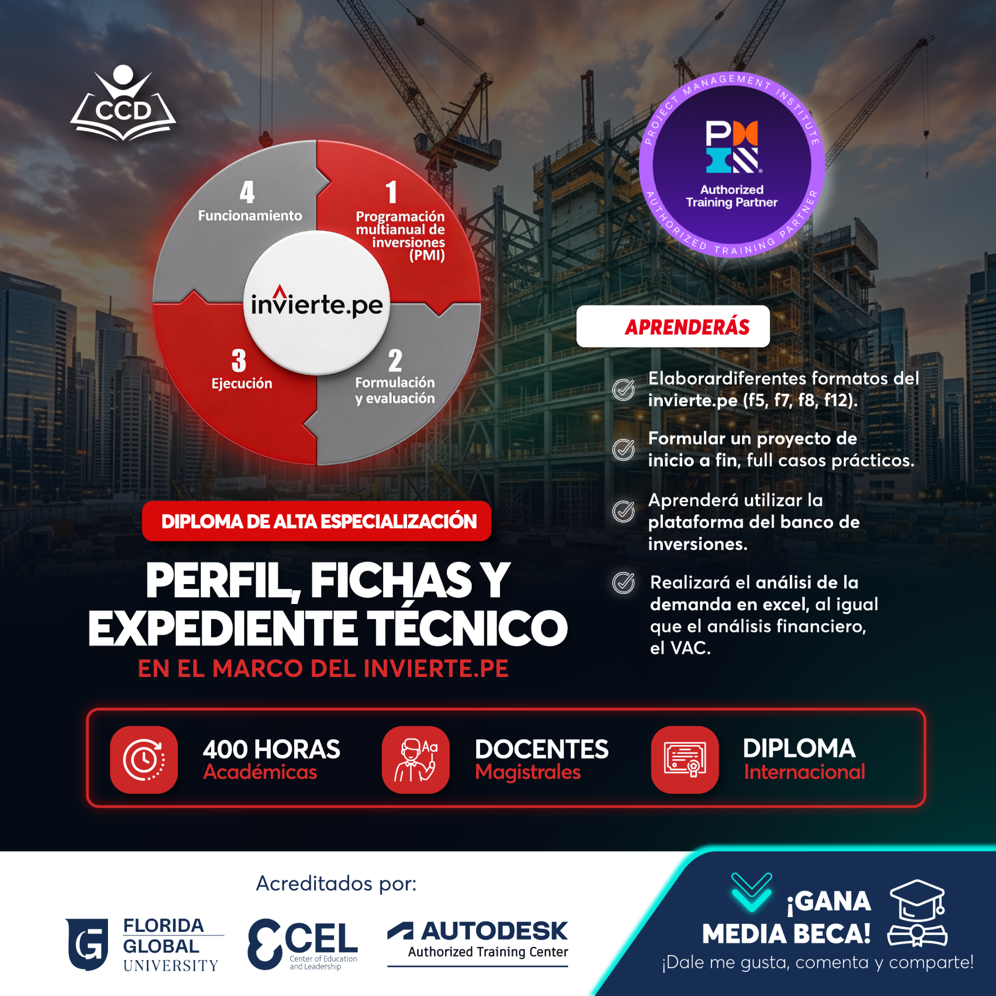 Centro de Capacitación y Desarrollo - CCD Facebook ad
