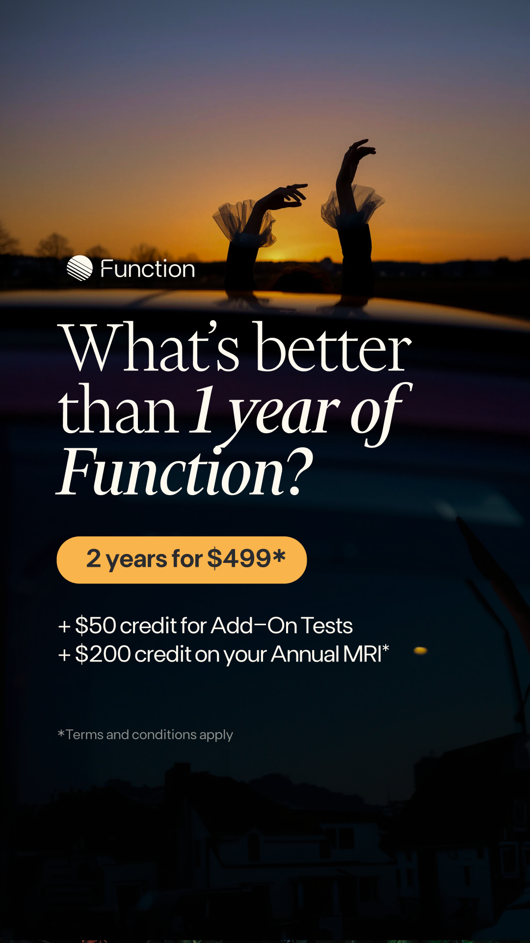 Function Health Facebook ad