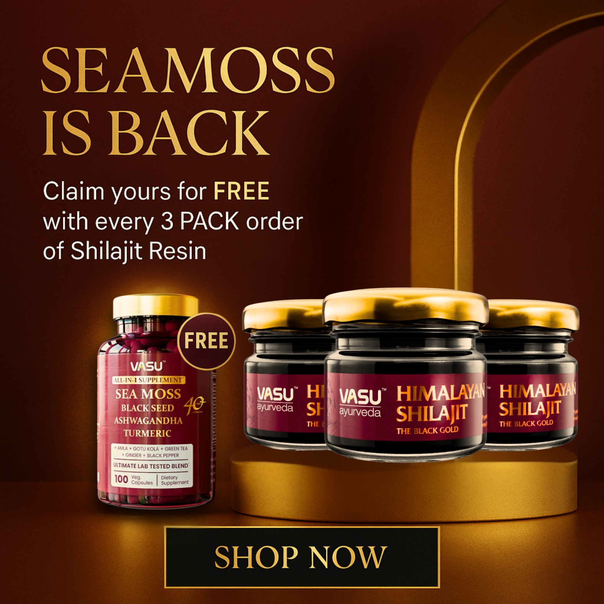 VASU Age Revitalizing Facebook ad