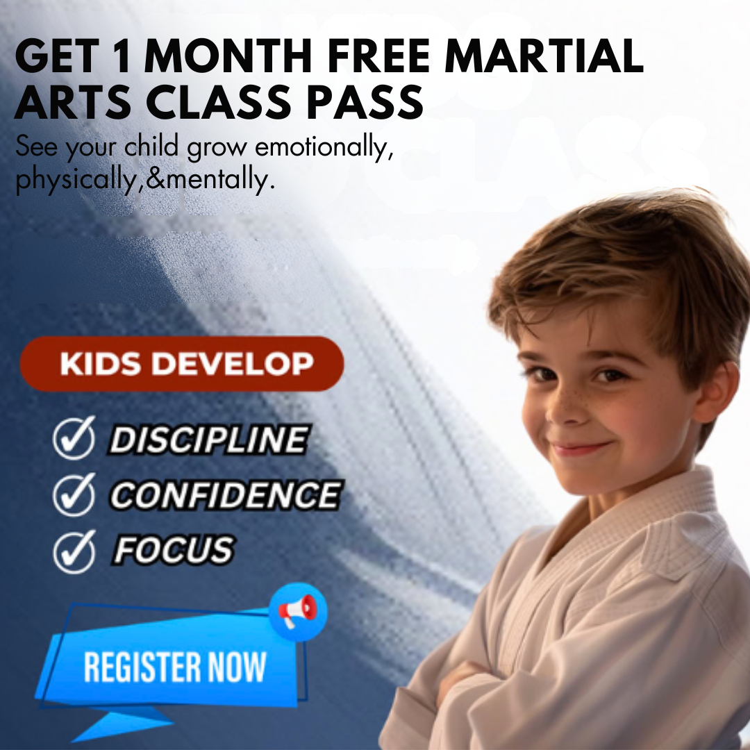 Karate International of Windham Facebook ad: Want a FREE 1-Month, Kids Martial Arts Class Pass?