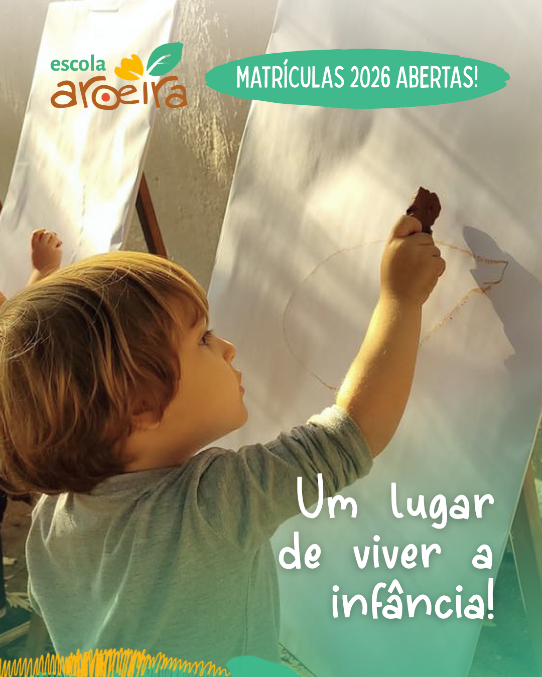 Escola Aroeira Facebook ad