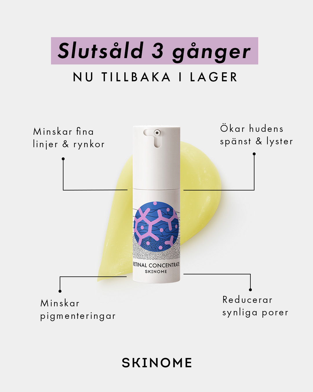 Skinome Facebook ad