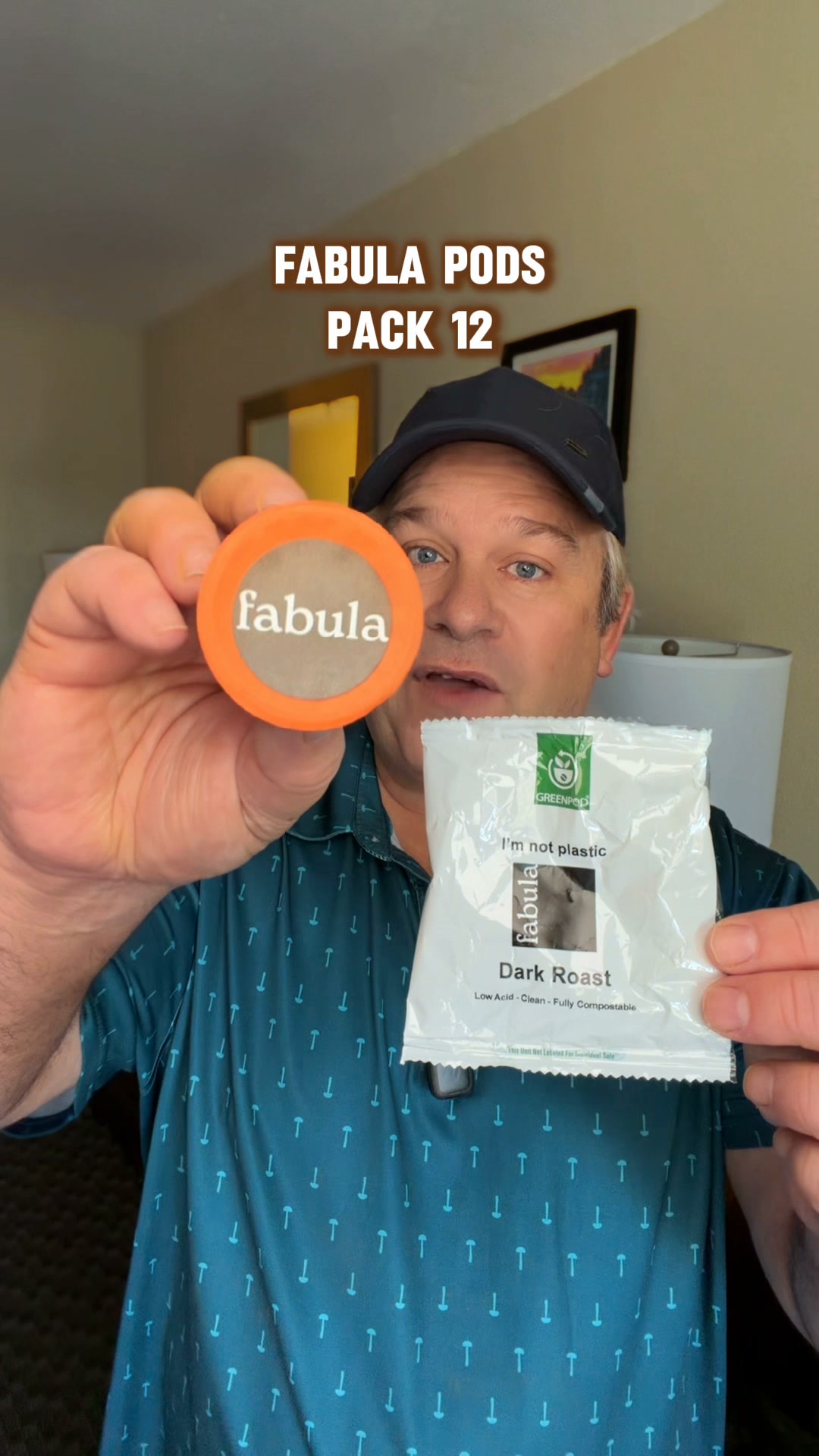 Fabula Coffee Facebook ad: Drink Clean Coffee, Feel Great