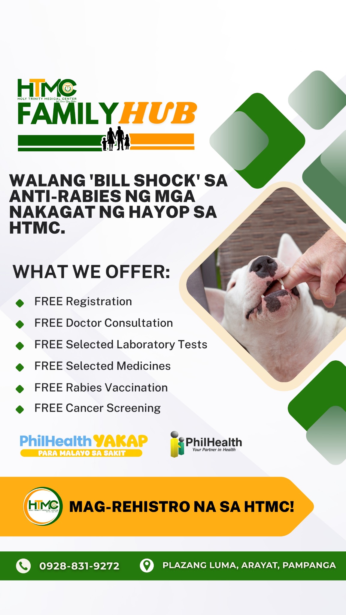 Holy Trinity Medical Center Arayat Facebook ad