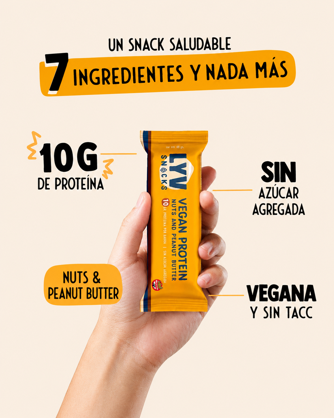 LYV Snacks Facebook ad
