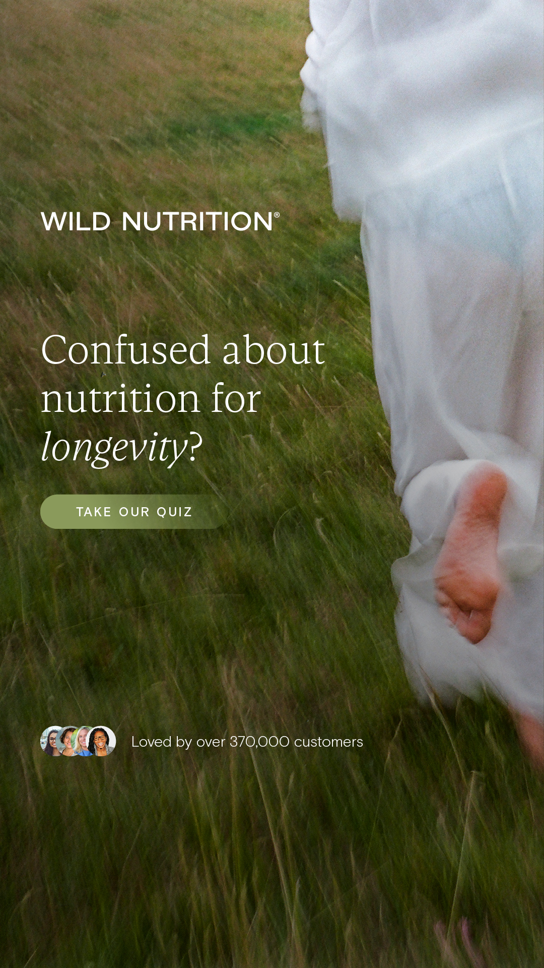 Wild Nutrition Facebook ad