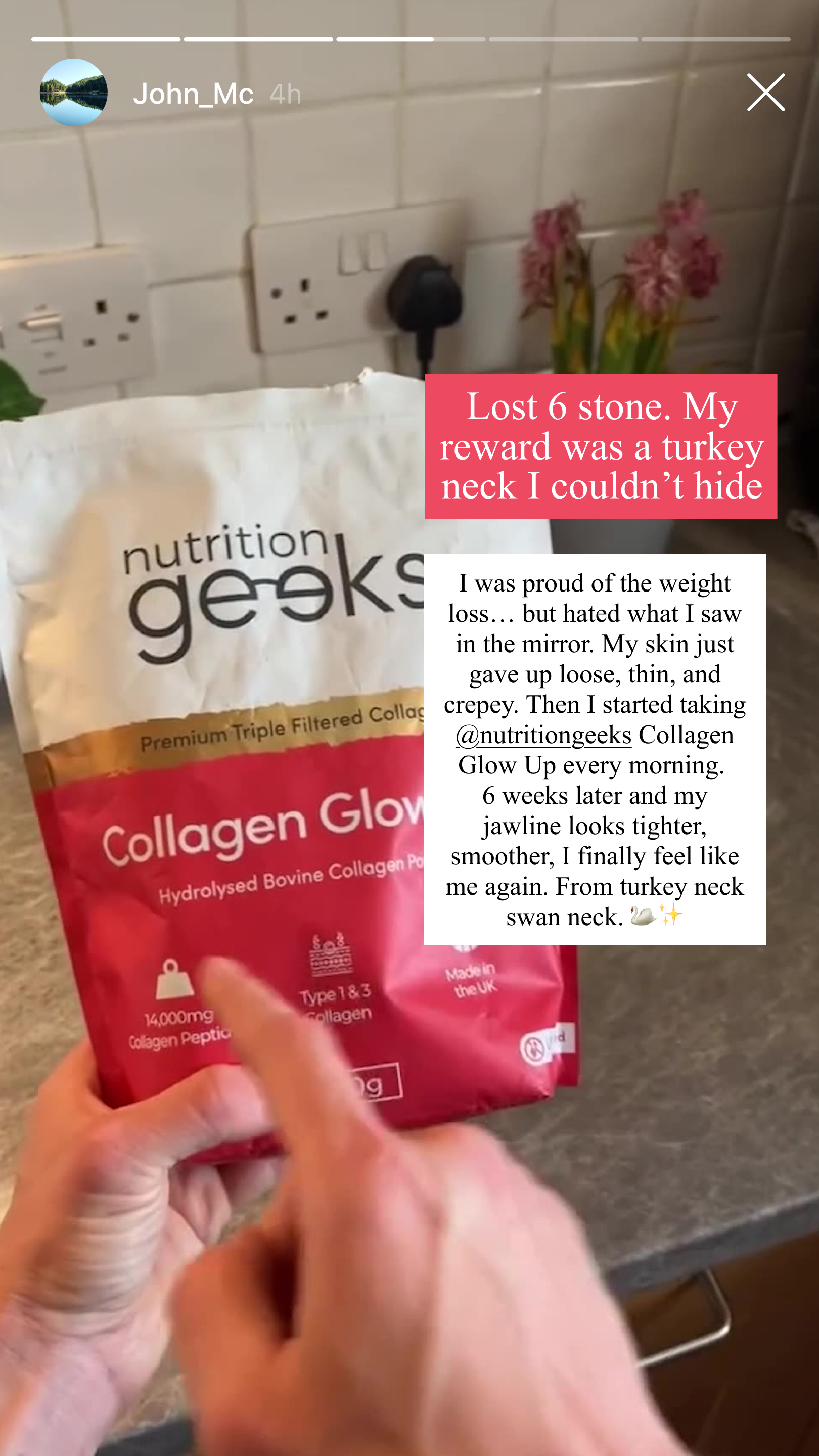 Nutrition Geeks Facebook ad