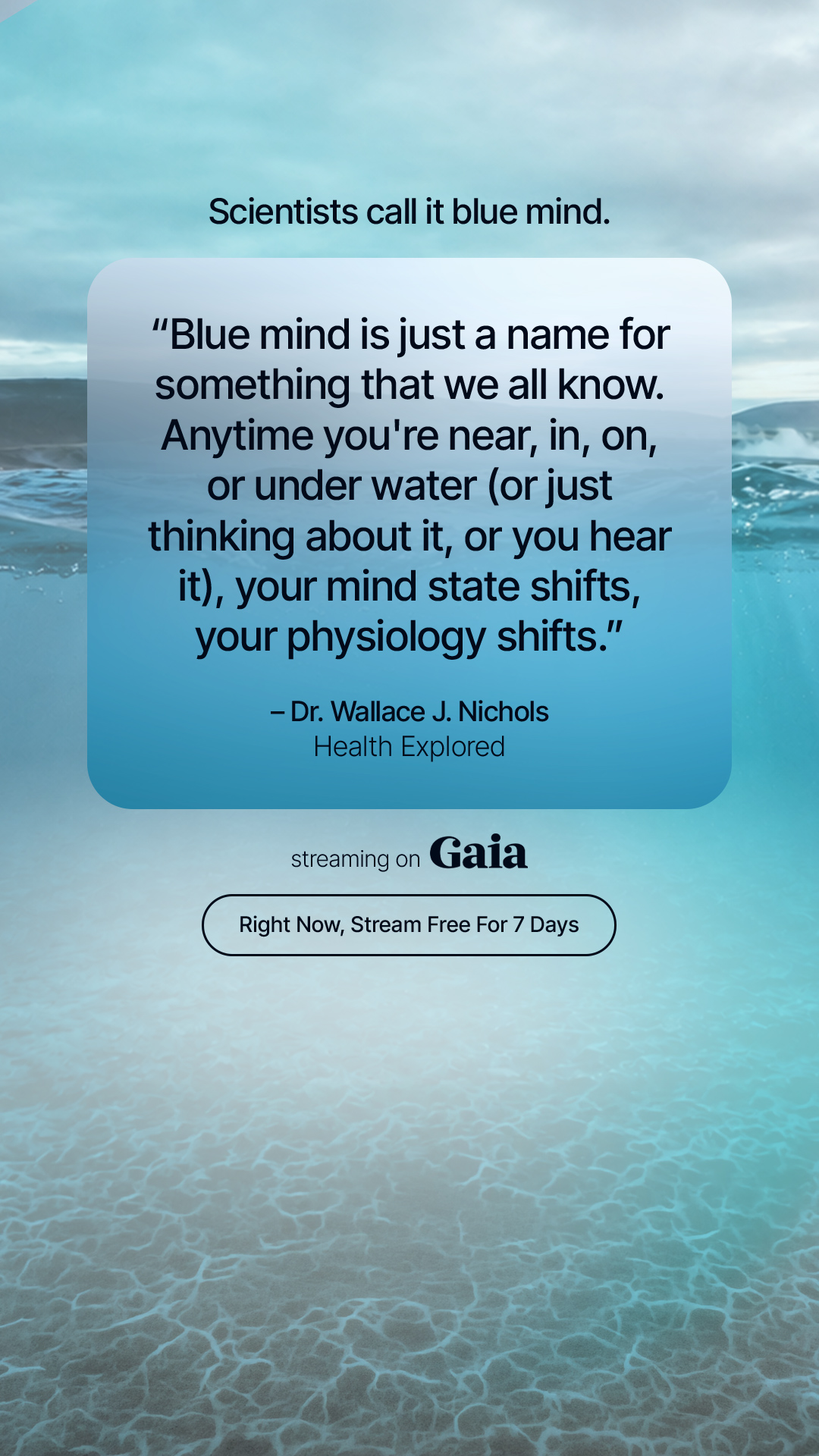 Gaia Facebook ad