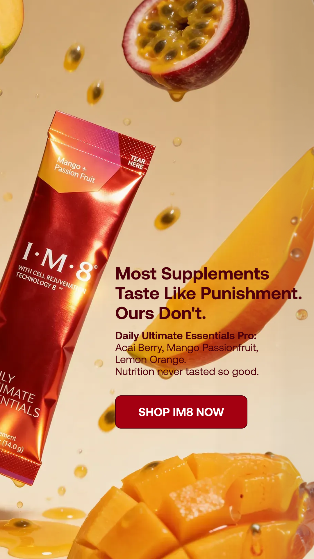 IM8 Health Facebook ad