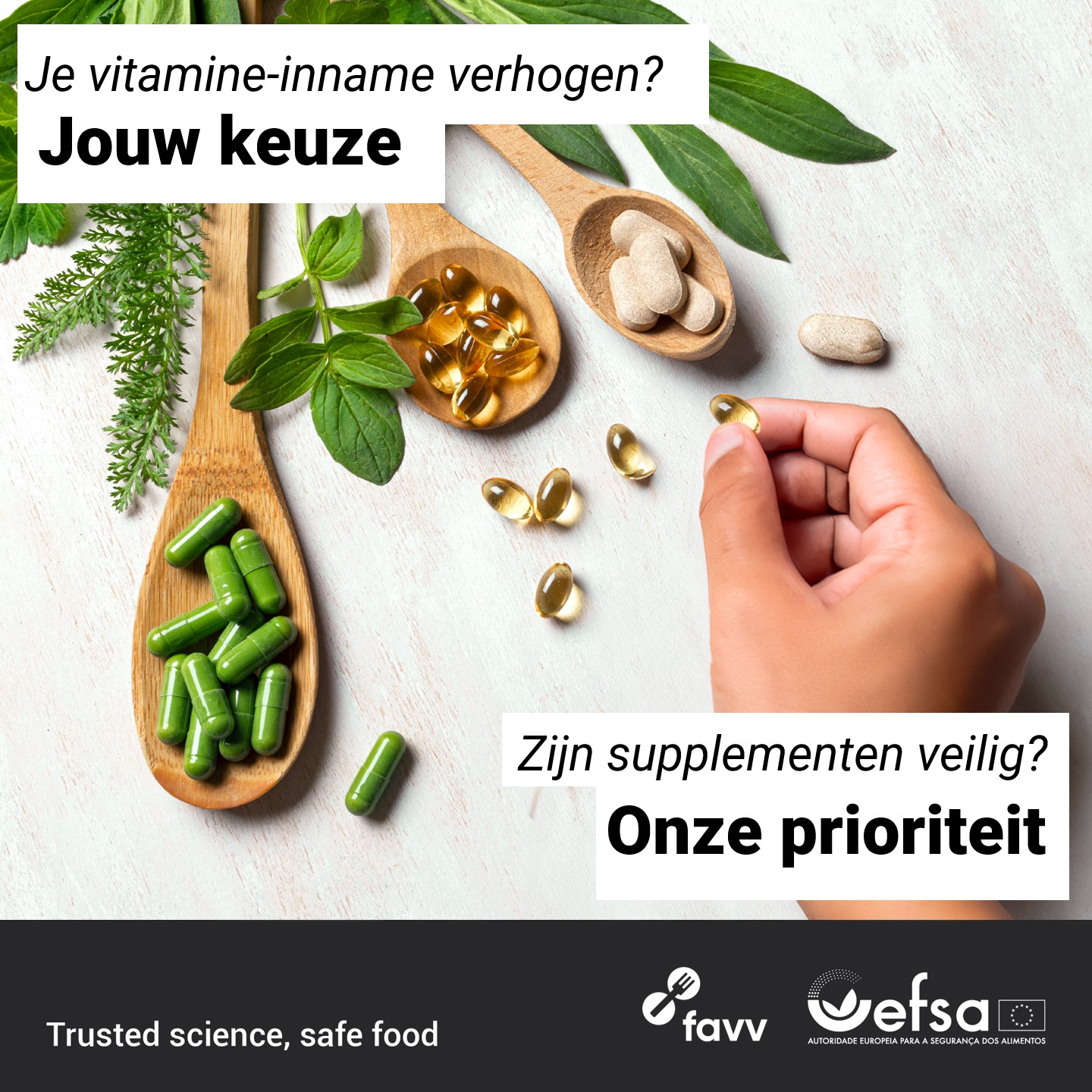 One Health One Environment EU Facebook ad: Voedingssupplementen