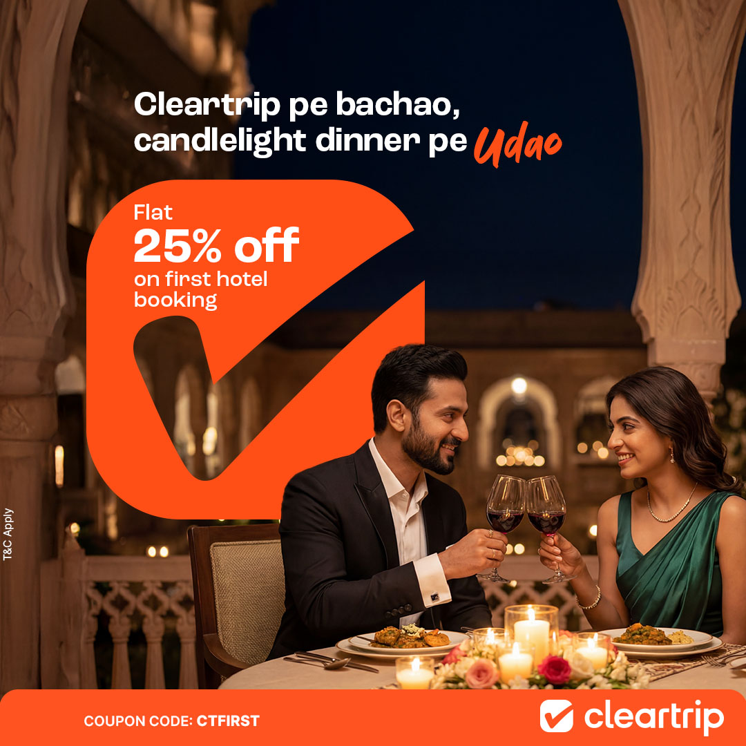 Cleartrip Facebook ad