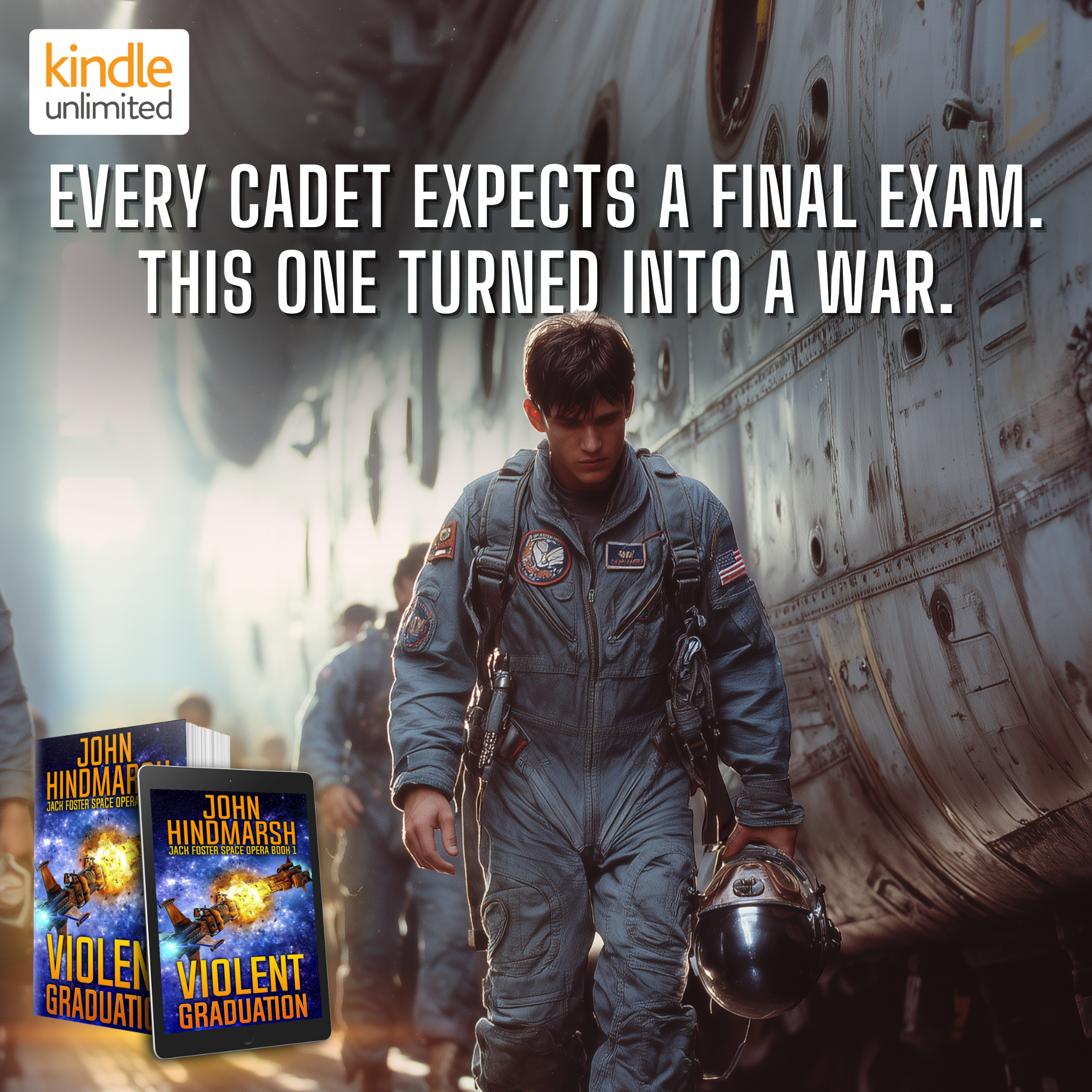 Vinci Books Sci-Fi Facebook ad