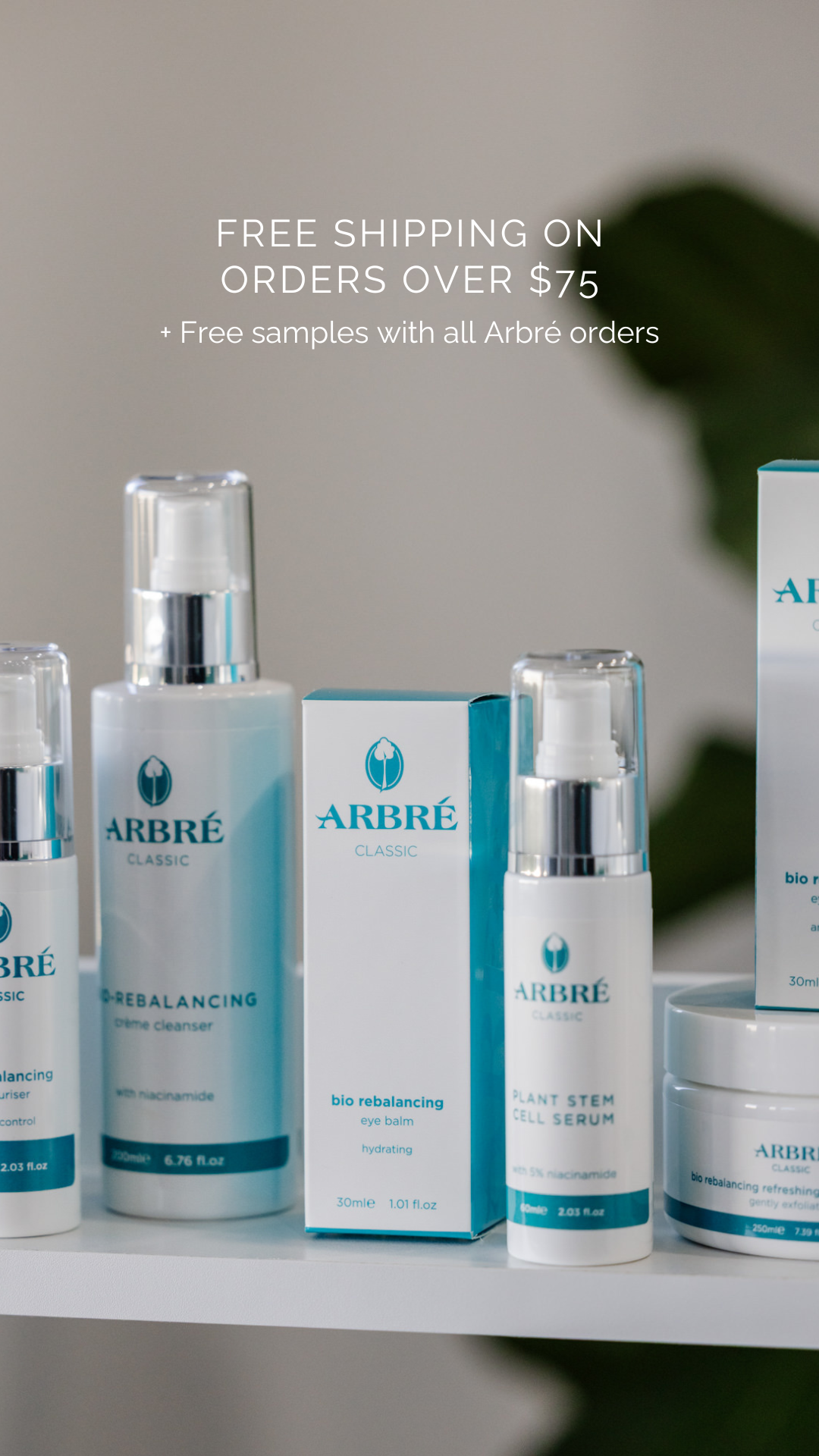 Arbré Beauty Programs Facebook ad