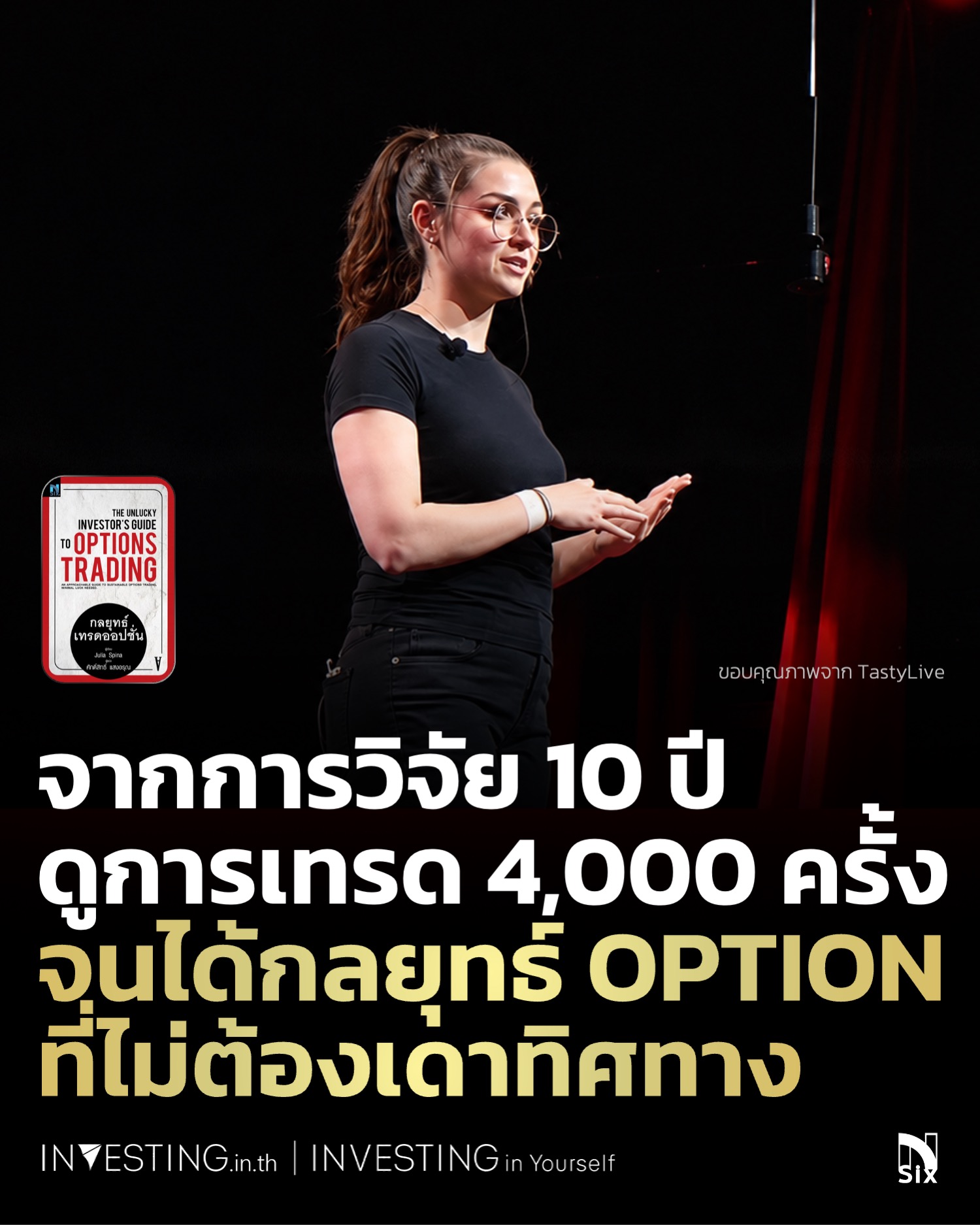 INVESTING.in.th Facebook ad: เราอาจเคยได้ยินมาว่า การเทรดออปชั่นให้กำไรจะต้อง เก็ง…