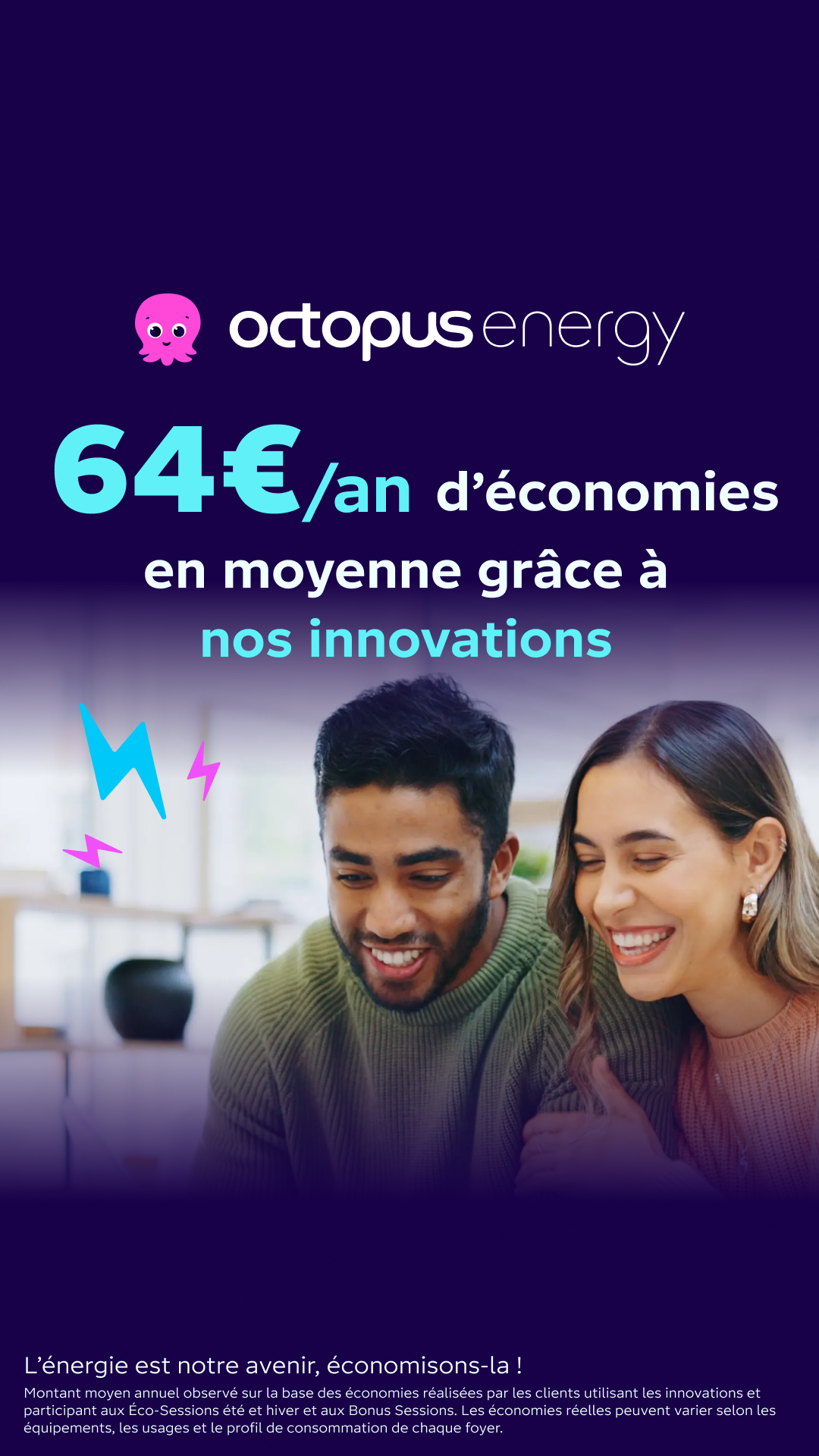 Octopus Energy Facebook ad
