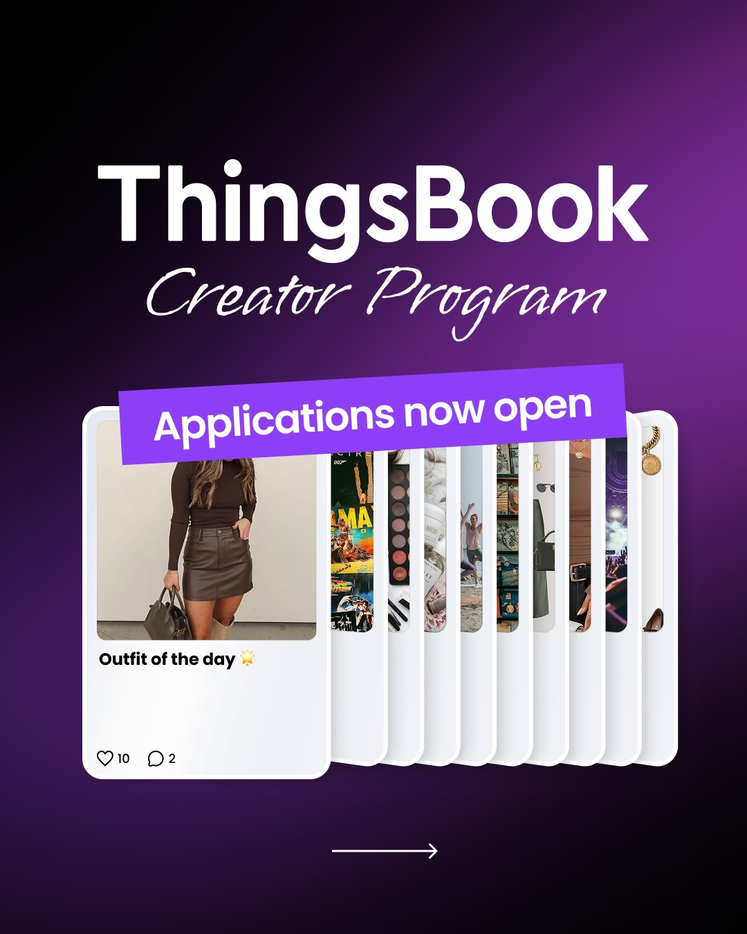 ThingsBook Facebook ad: We’re looking for curators and collectors with an…