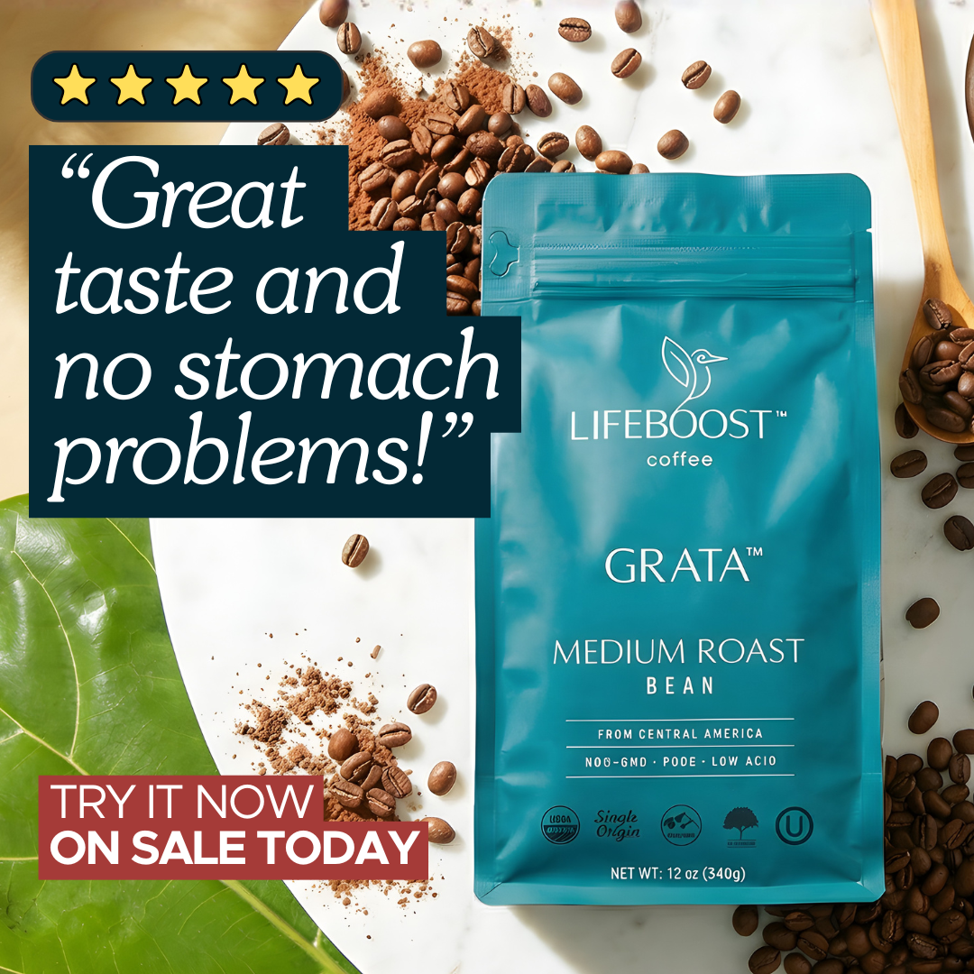 Lifeboost Coffee Facebook ad