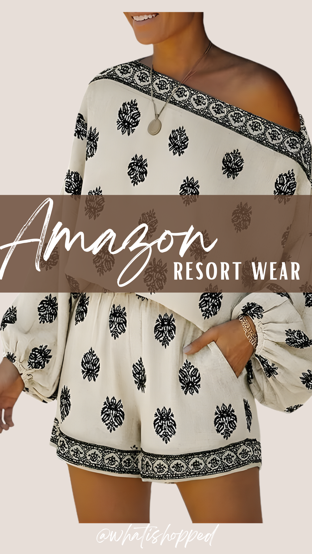 What I Shopped Facebook ad